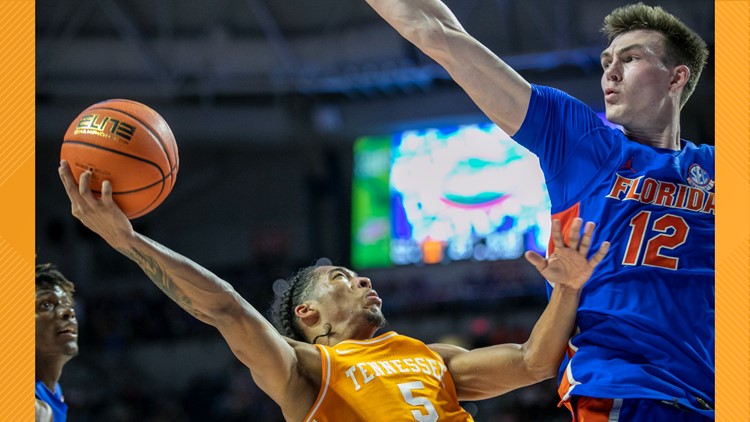 No. 2 Tennessee gets upset on the road by Florida, 67-54