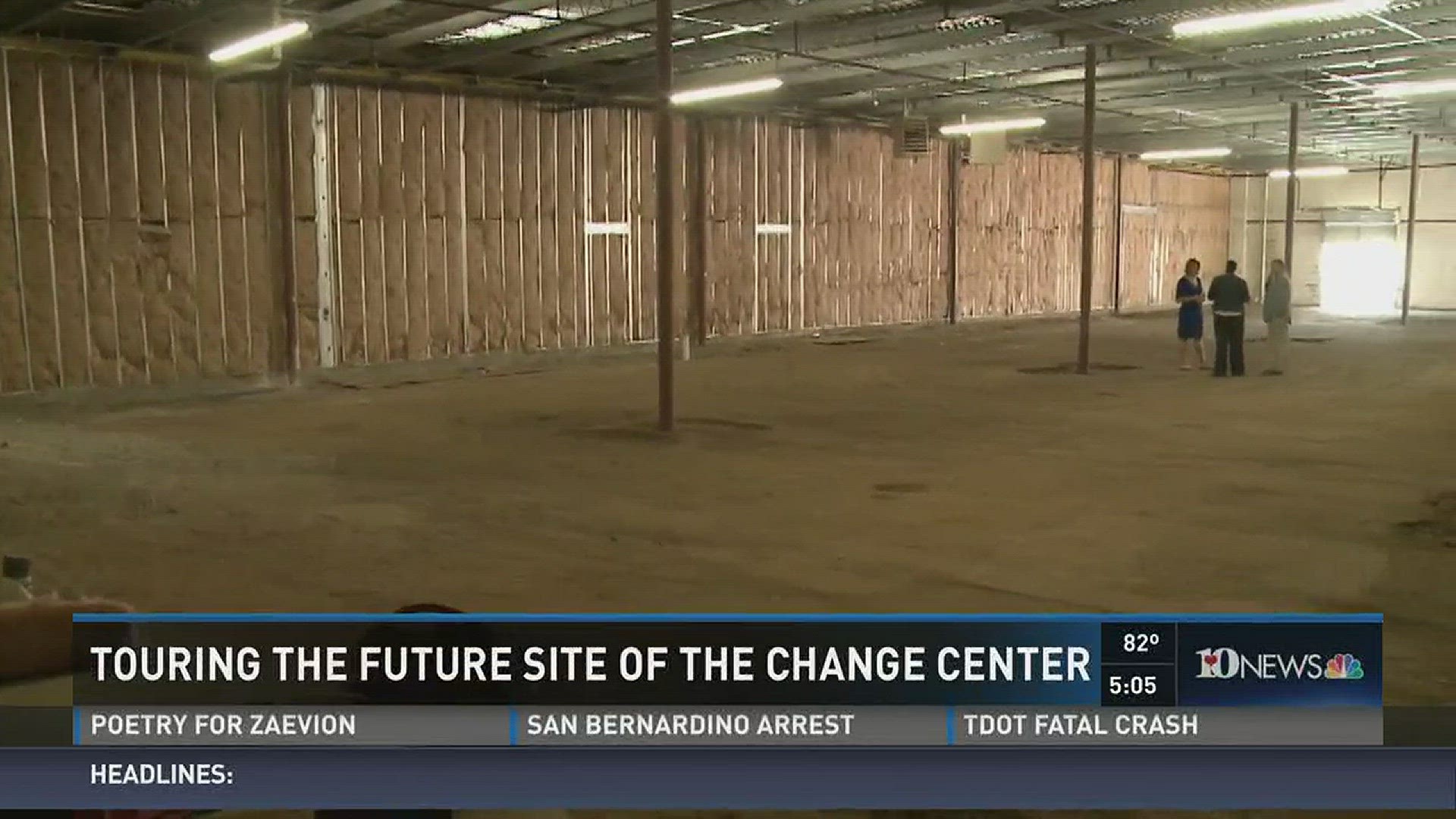 Take a look inside the future home of the rec center that city officials hope will be a great place for young people to gather