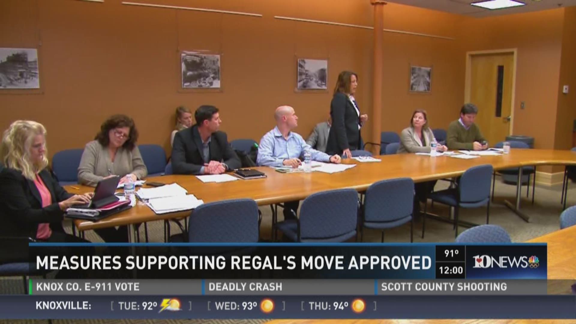 Regal is getting nearly $8 million in state and city incentives.
