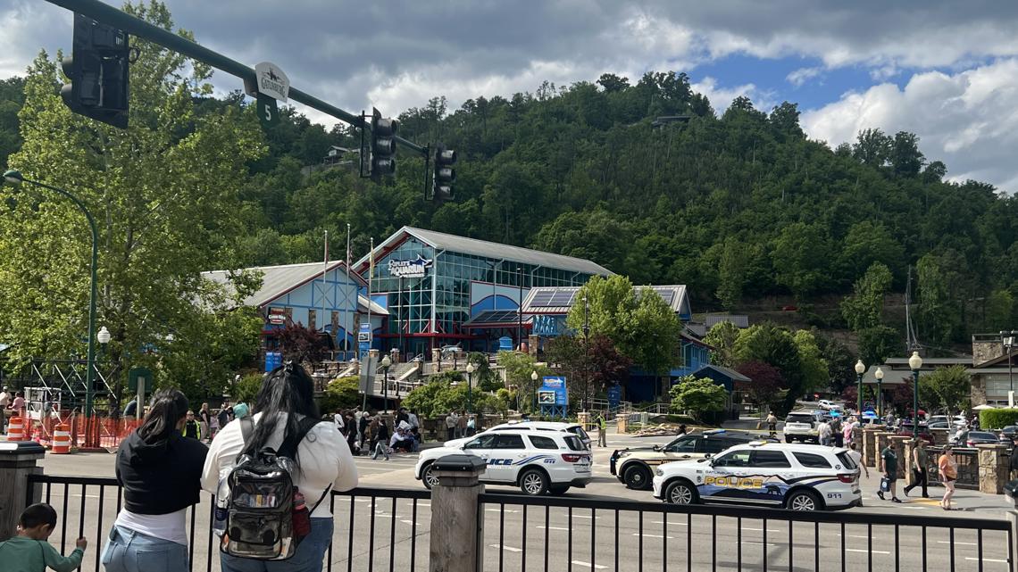 Ripley's Aquarium of the Smokies was evacuated due to a bomb threat on Saturday afternoon, according to the Gatlinburg Police Department.