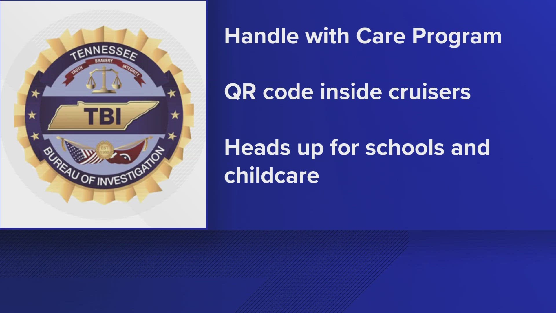 Law enforcement can scan a QR code in cruisers to immediately notify Sever Co. Schools if they encounter a child on-scene, allowing them to provide support.