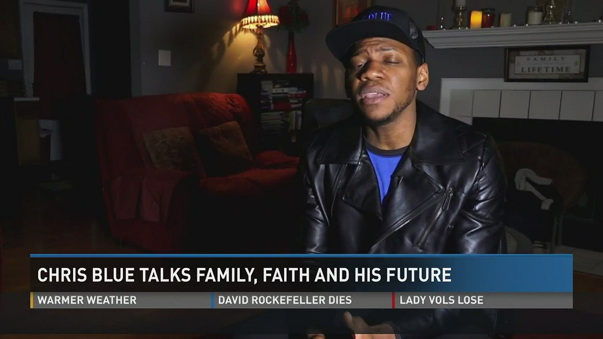 March 20, 2017: Knoxville's Chris Blue talks about his musical family and his journey to NBC's The Voice.