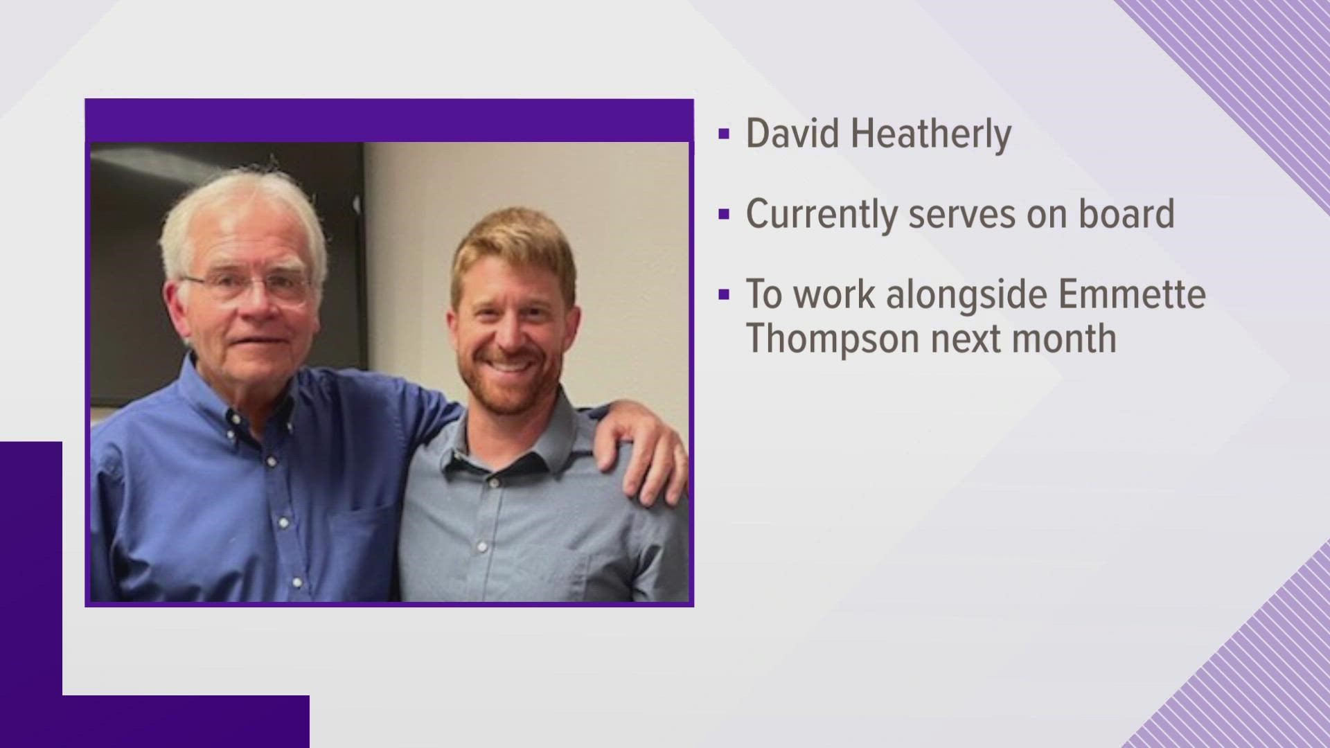 On Monday, Mission of Hope announced that David Heatherly would start working alongside their current director until he retires.