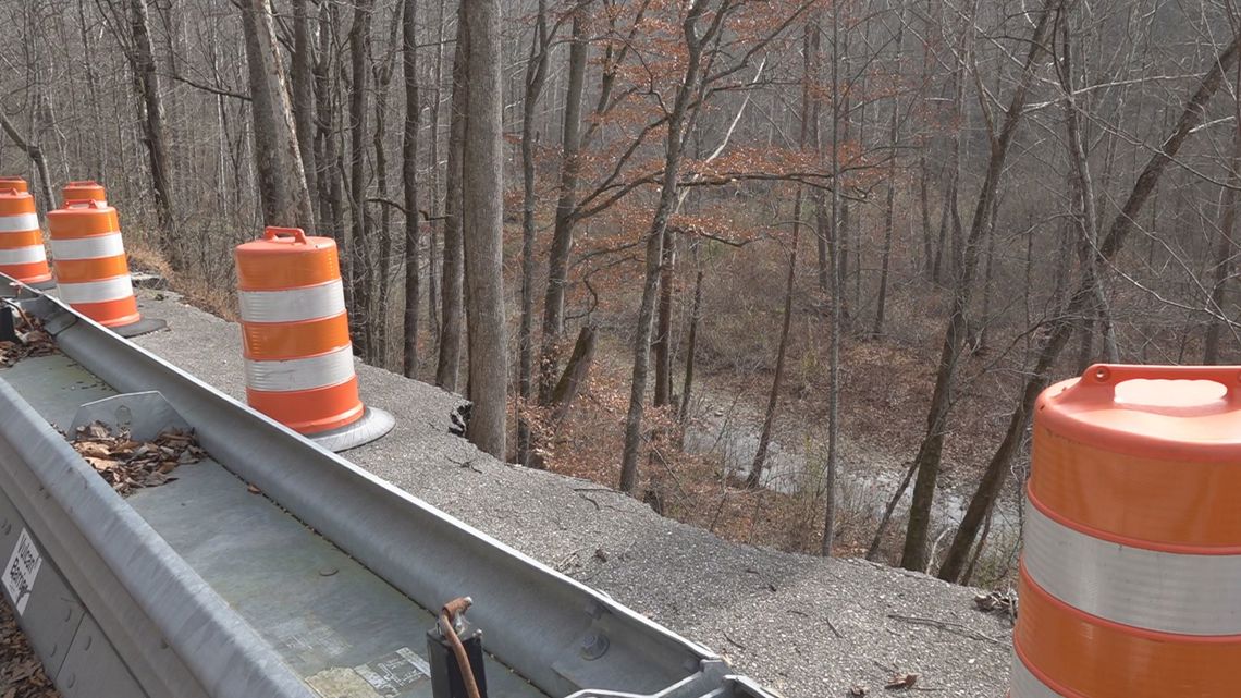 Neighbors share frustrations over slow state Route 116 repair progress ...