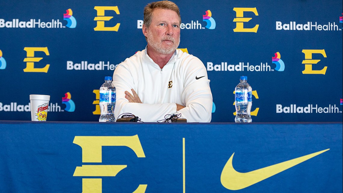 ETSU head football coach Randy Sanders is retiring