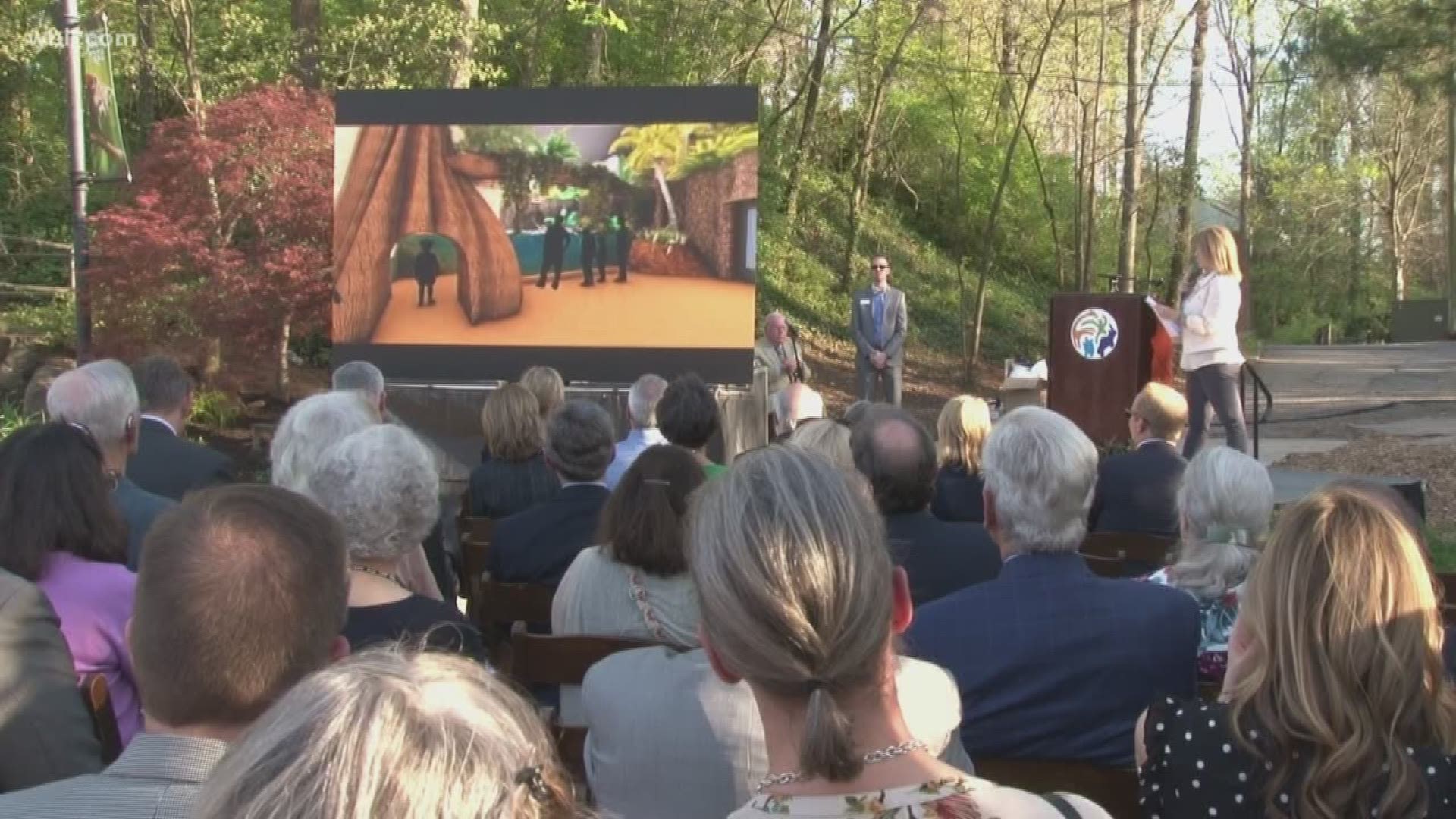 Zoo Knoxville leaders announced a 5 million dollar donation for the zoo's new amphibian and reptile campus.