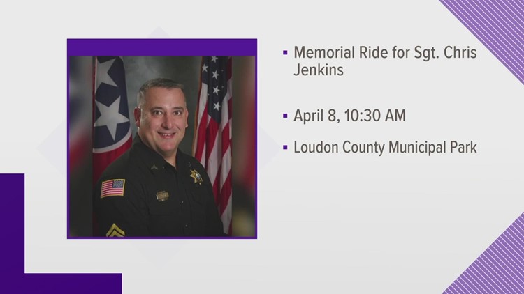 LCSO: Memorial ride for Sgt. Jenkins moved to new location