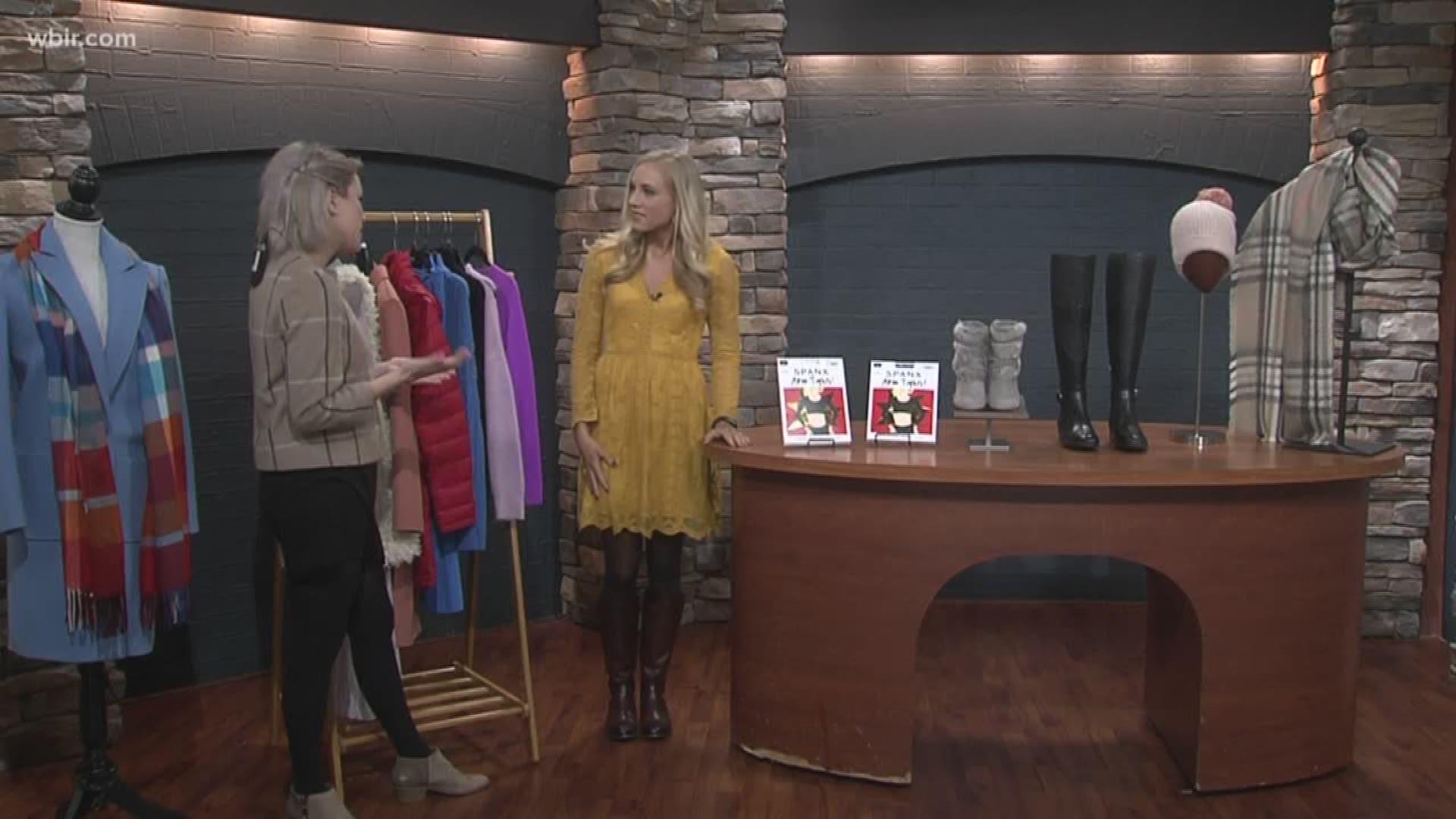 UT retail professor Michelle Childs shares her tips to stay fashionable despite the cold weather.