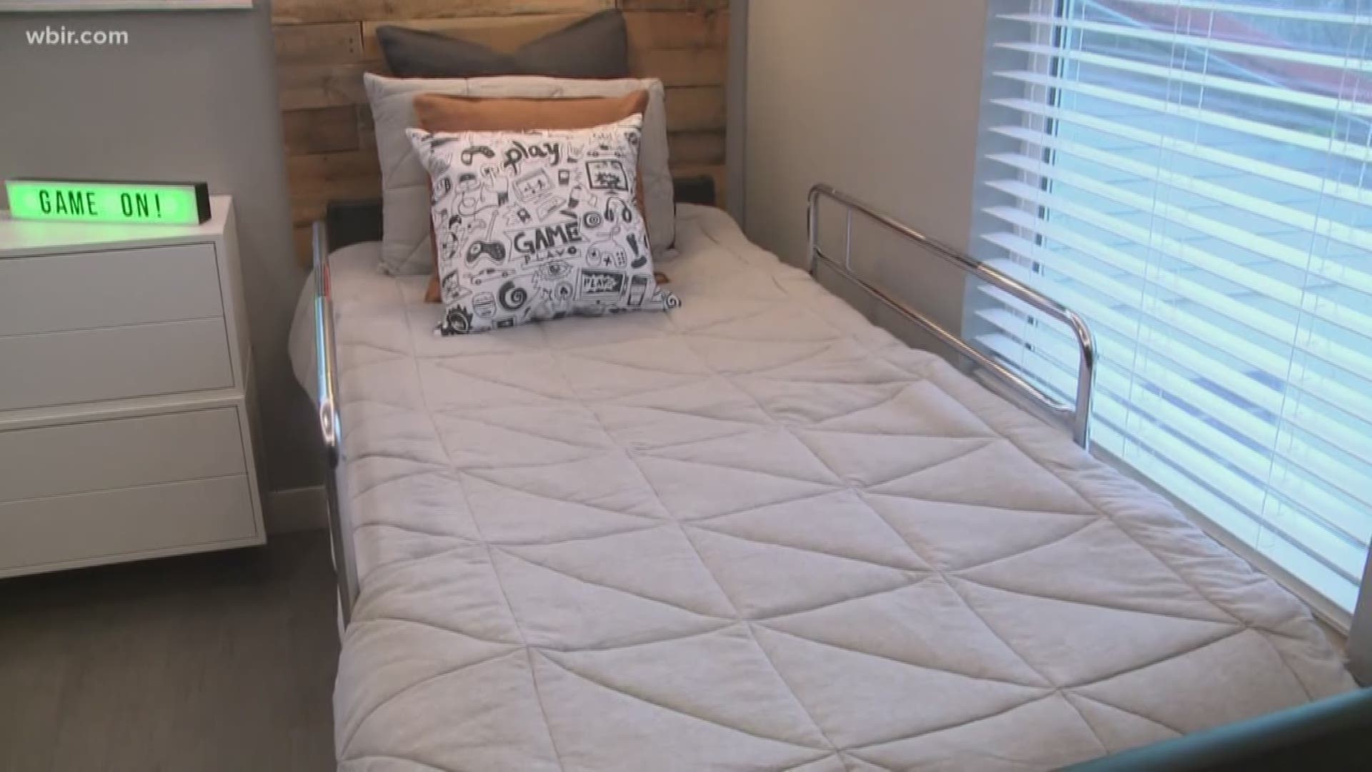 A Blount County non-profit rallied together to transform three rooms for deserving kids.