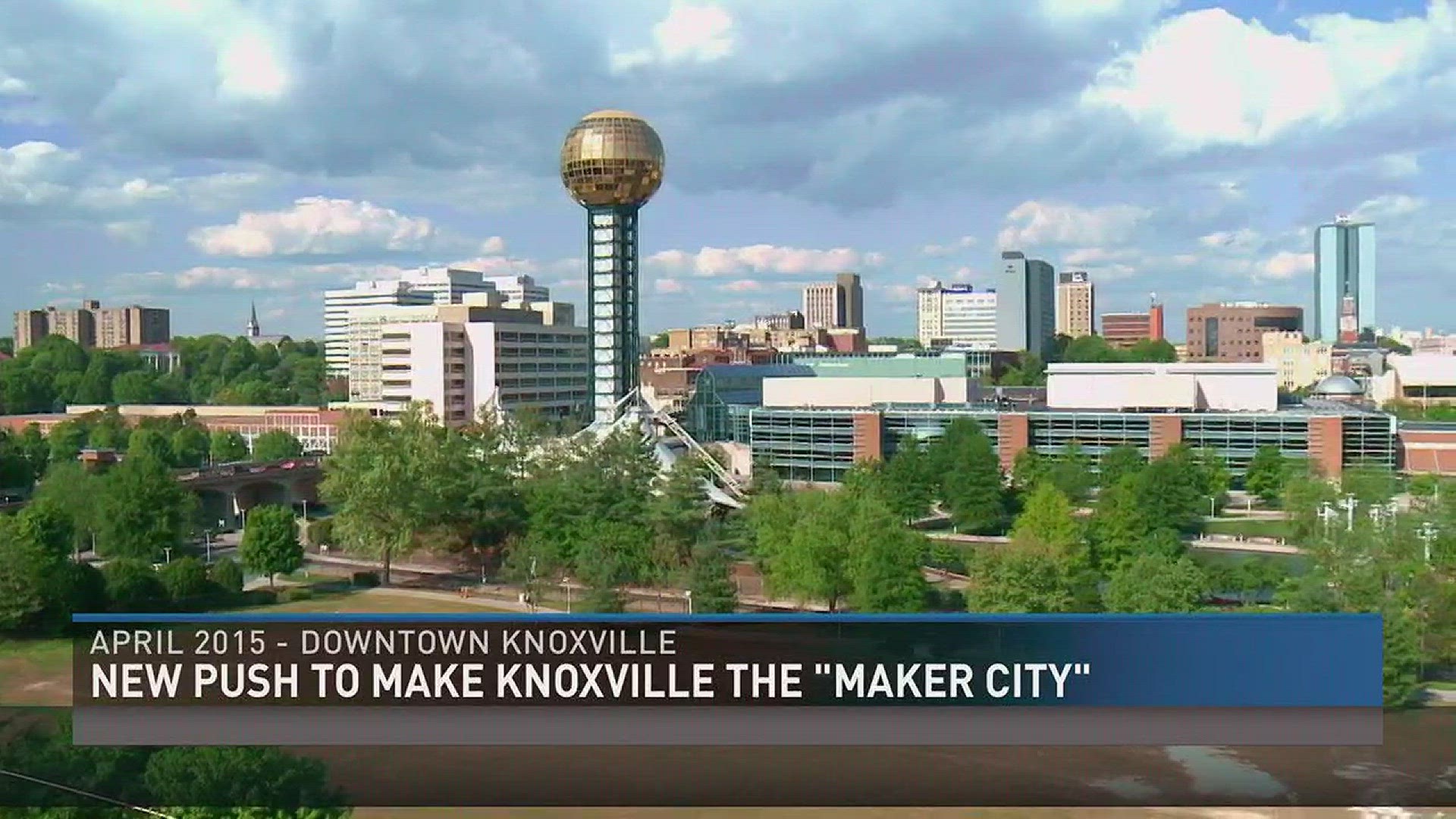 "Maker City" is now making the rounds thanks in part to a push by Mayor Madeline Rogero.