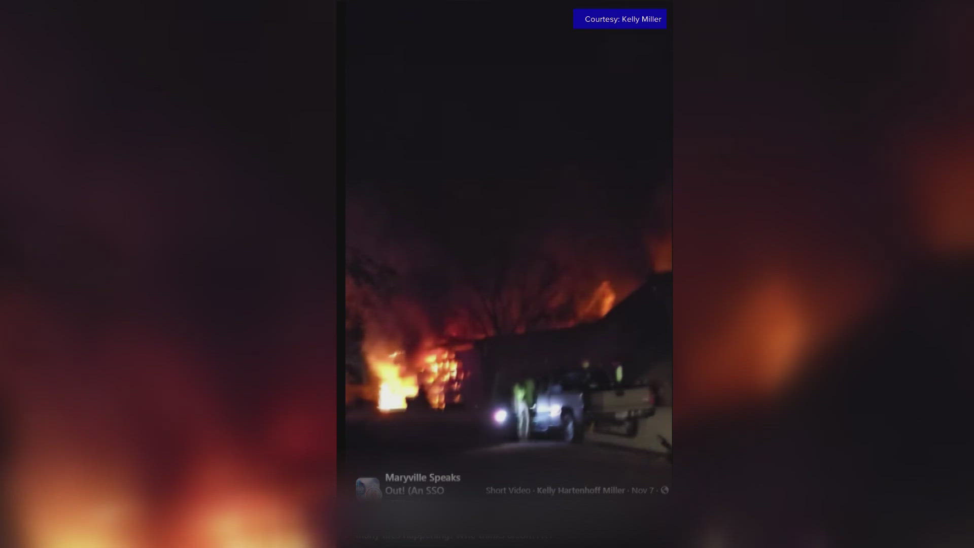 The Blount County Sheriff's Office said police in Alcoa and Maryville were also investigating fires in their jurisdictions.