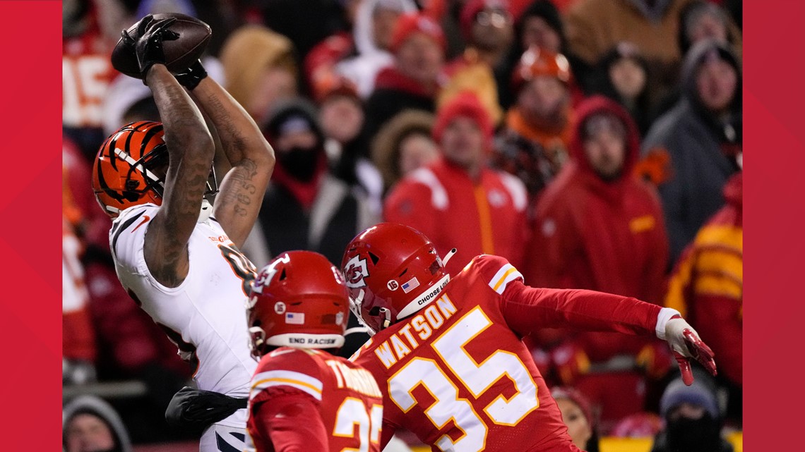 Kansas City Chiefs cornerback Jaylen Watson (35) against the Las