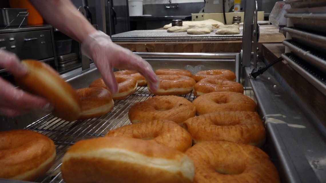 Local bakers start their day at midnight to make mornings sweet