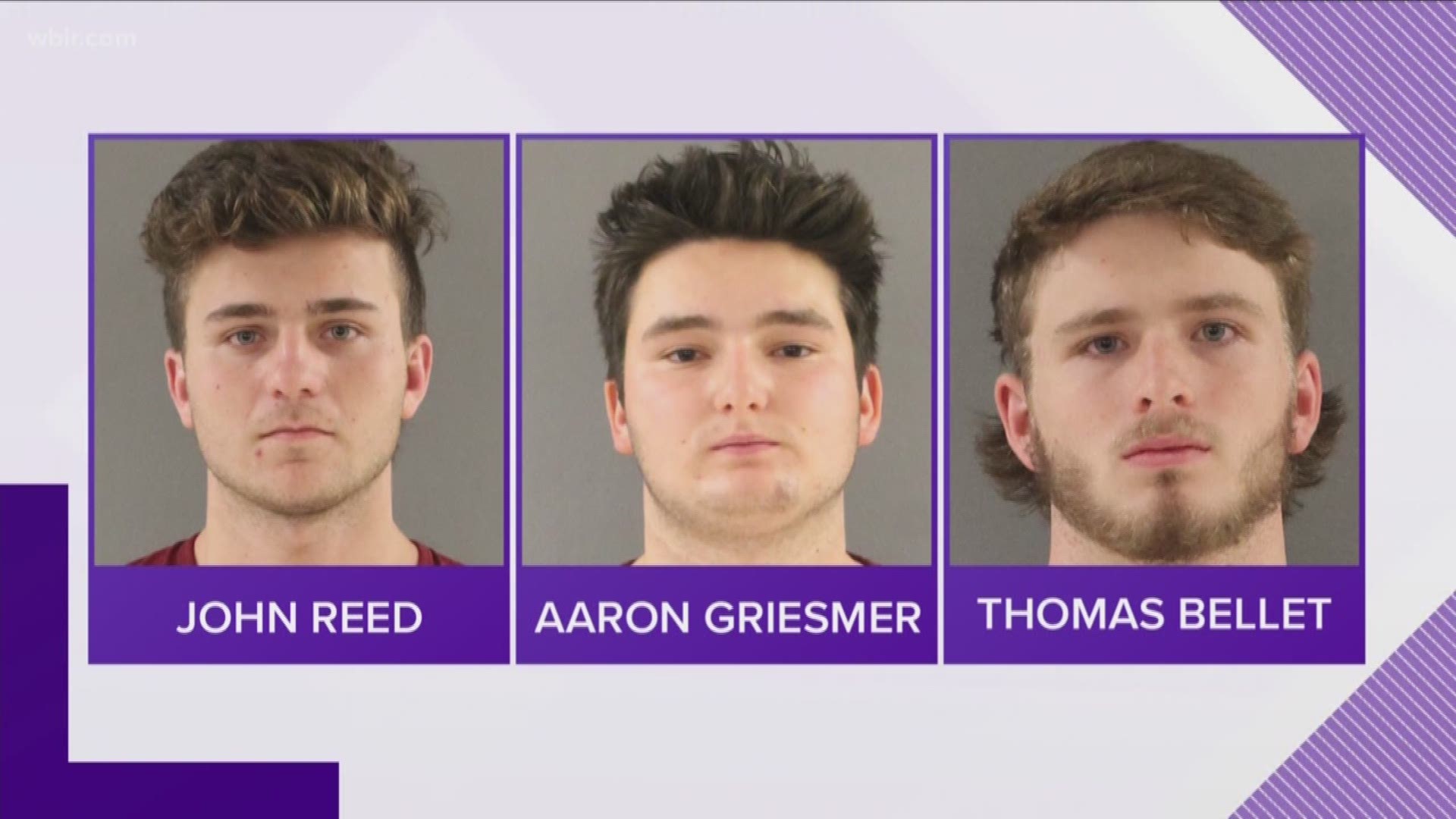 UT Police investigators have arrested three UT students on felony vandalism charges in connection to the Clement Hall pipe burst that caused the evacuation of the building and damages over the weekend.