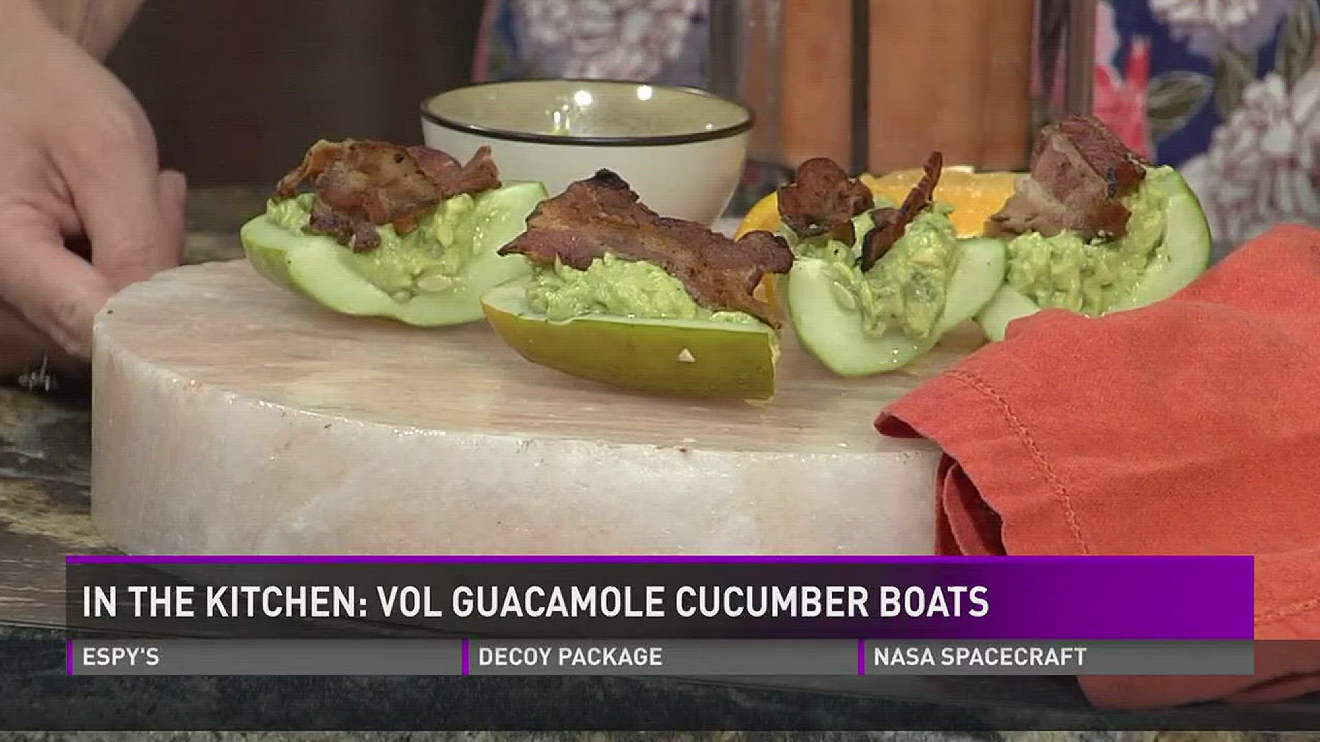 Scott and Michelle show us how to make a healthy and cute party snack.