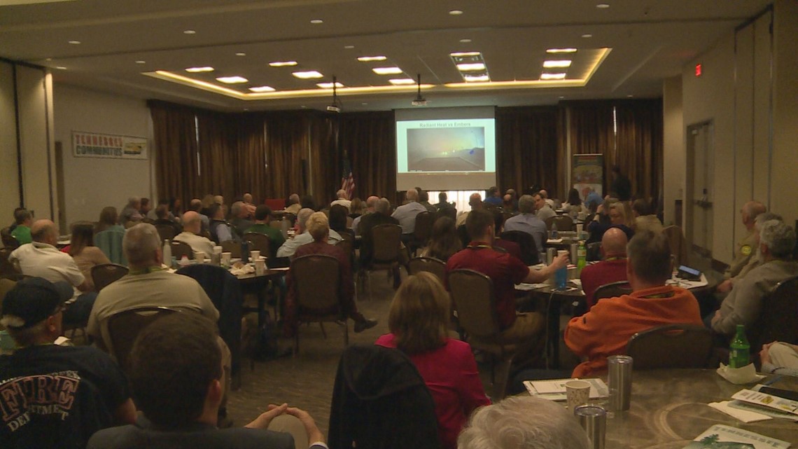 Pigeon Fire Dept. hosts wildfire safety conference