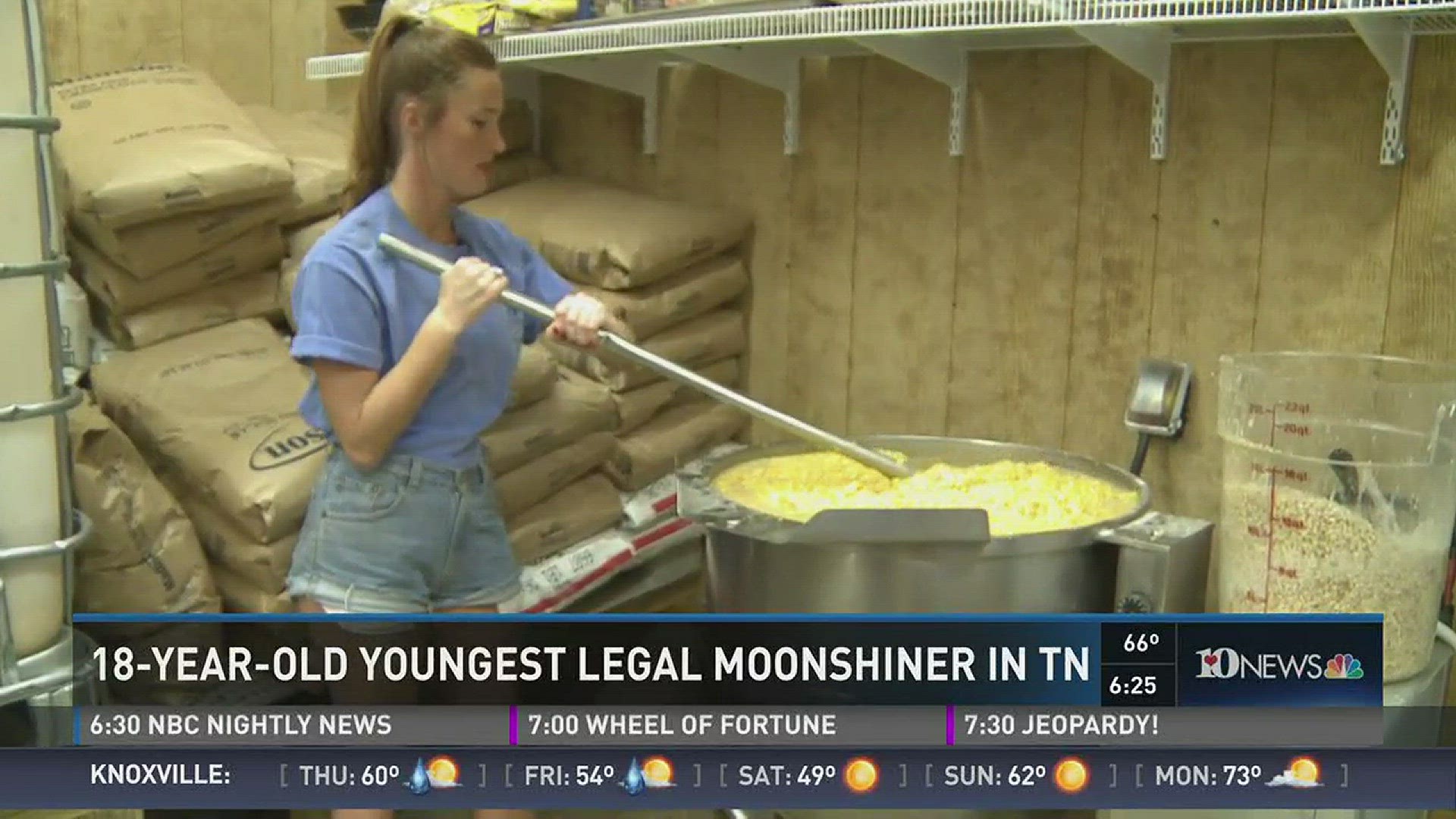 Since the outlawed brew became legal in Tennessee six years ago, the face of the distillery is changing. 10News anchor Mary Scott introduces us to the youngest moonshiner in the state.