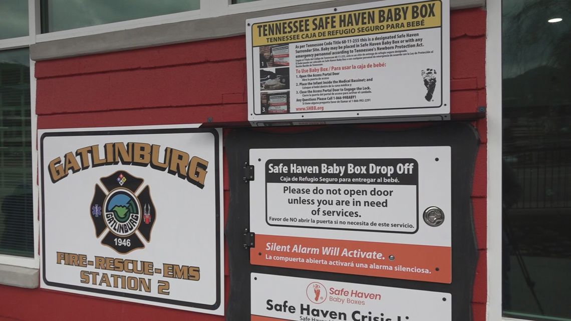 26th Safe Haven Baby Box in Tennessee unveiled in Gatlinburg