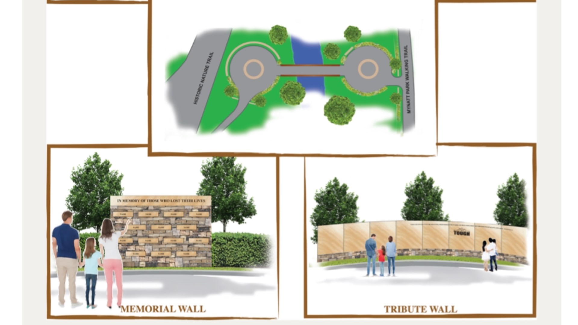 The Gatlinburg City Commission approve a Contract with Whaley Construction for the Chimney Tops II Wildfires Memorial, which will be located at Mynatt Park.