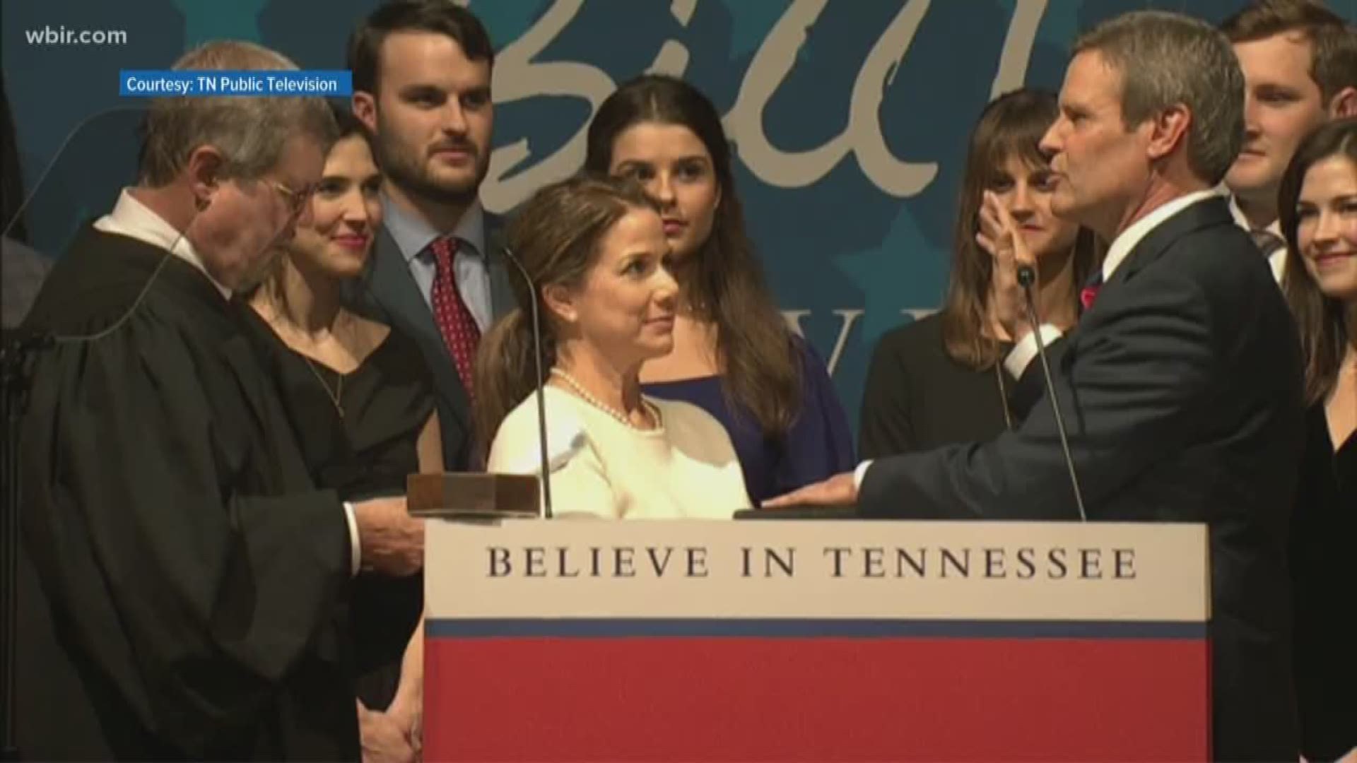 Bill Lee has been sworn in as the 50th governor of Tennessee.