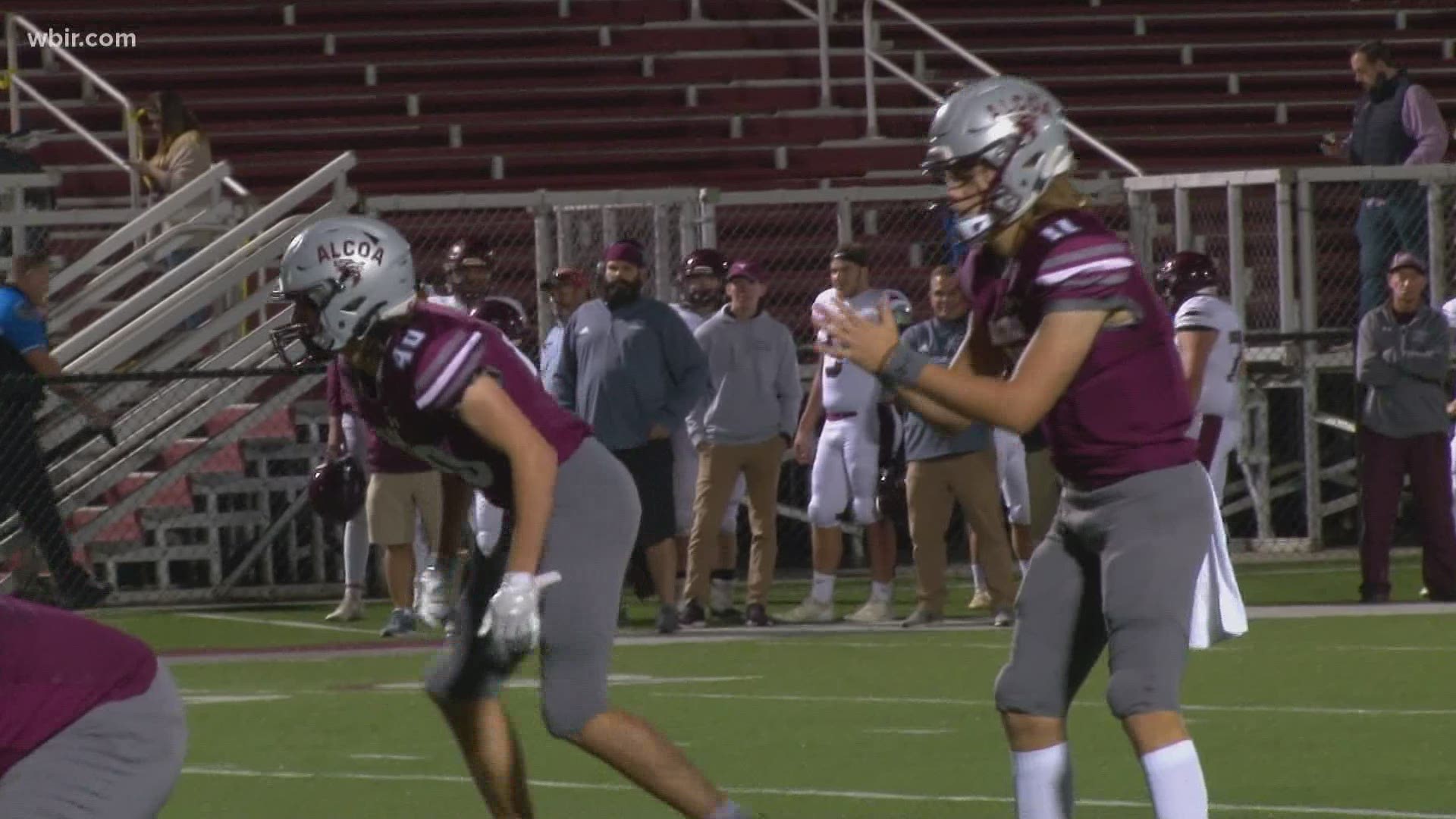Alcoa beats Johnson County in the first round of the playoffs.