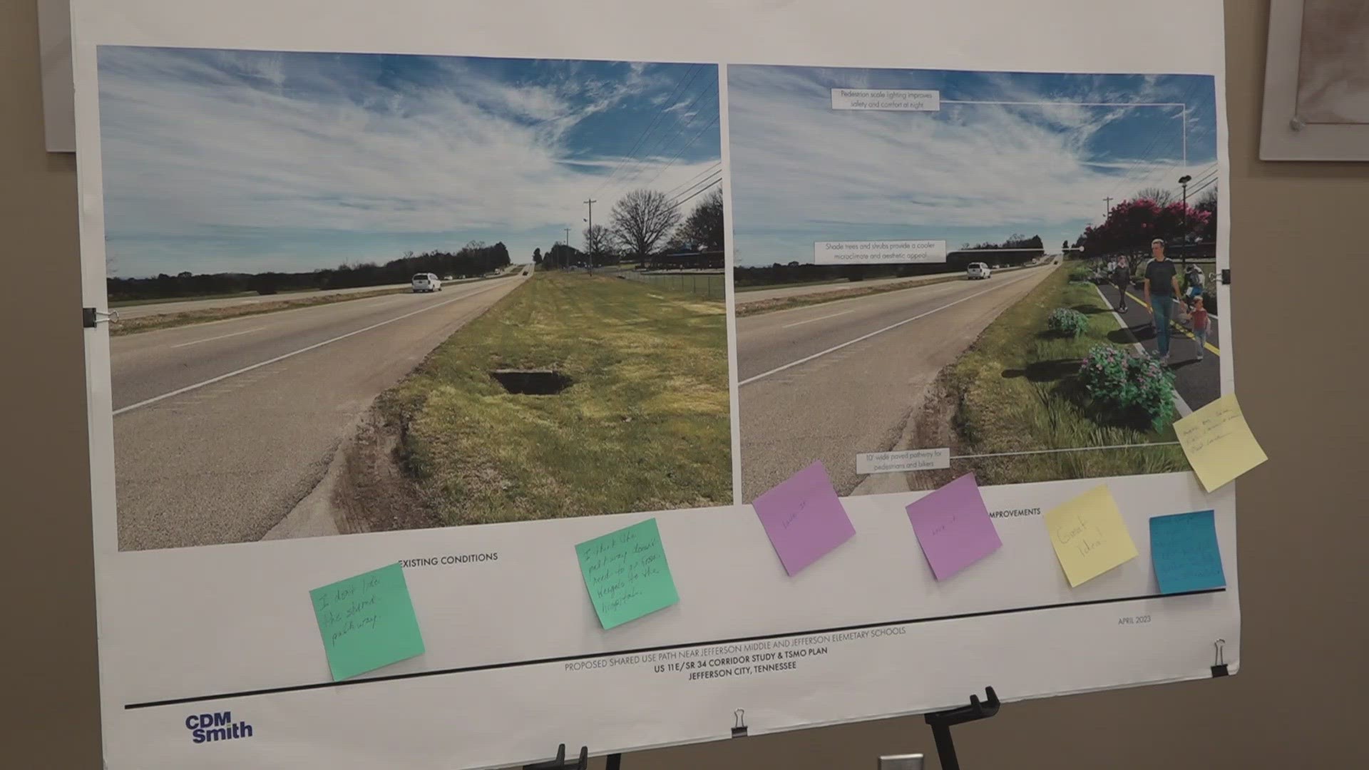 The project would focus on improving safety along a section of the highway in Jefferson City.