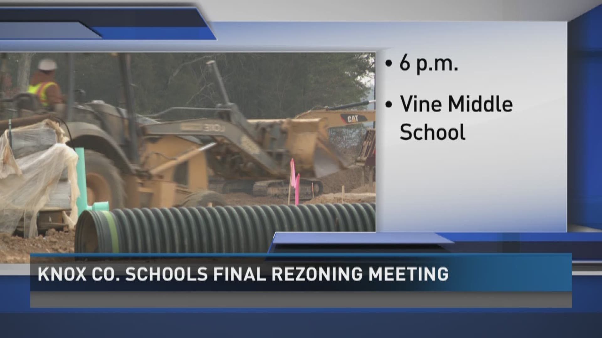 Jan. 30, 2017: Knox County parents and the community have one last chance to ask about middle school rezoning during a meeting Tuesday at Vine Middle School.