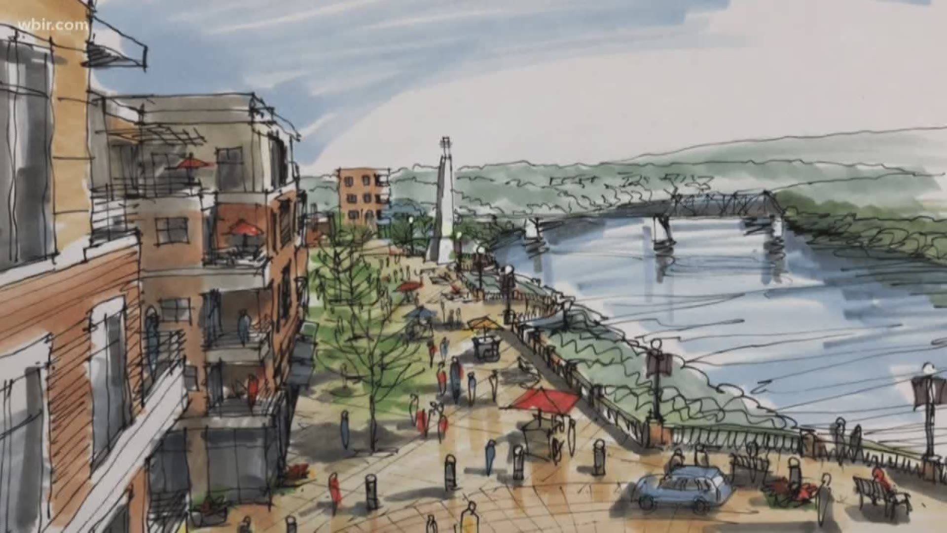 Clinton's waterfront could look very different in the next few years. The Chamber of Commerce wants to create an open space that would change downtown drastically.
