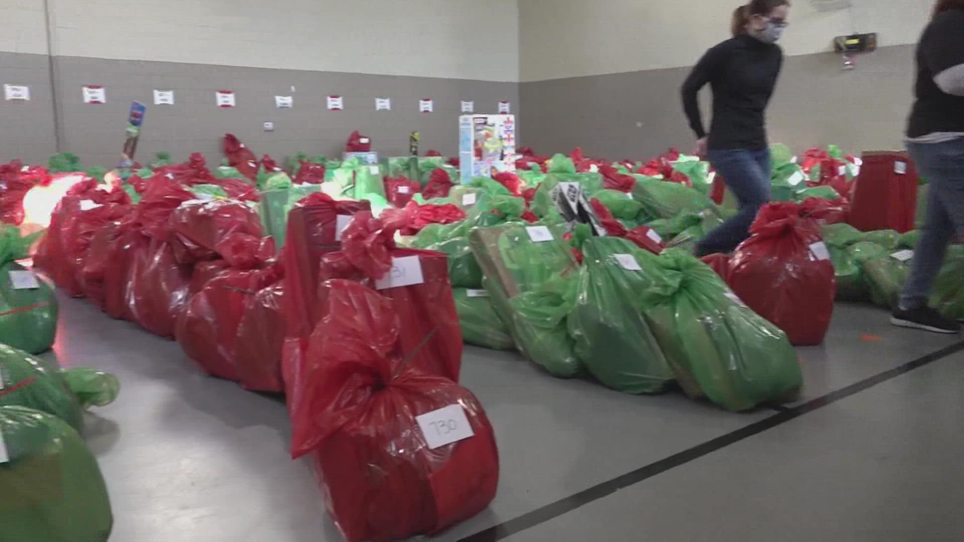 The Angel Tree Program provides Christmas gifts for hundreds of thousands of children around the U.S.