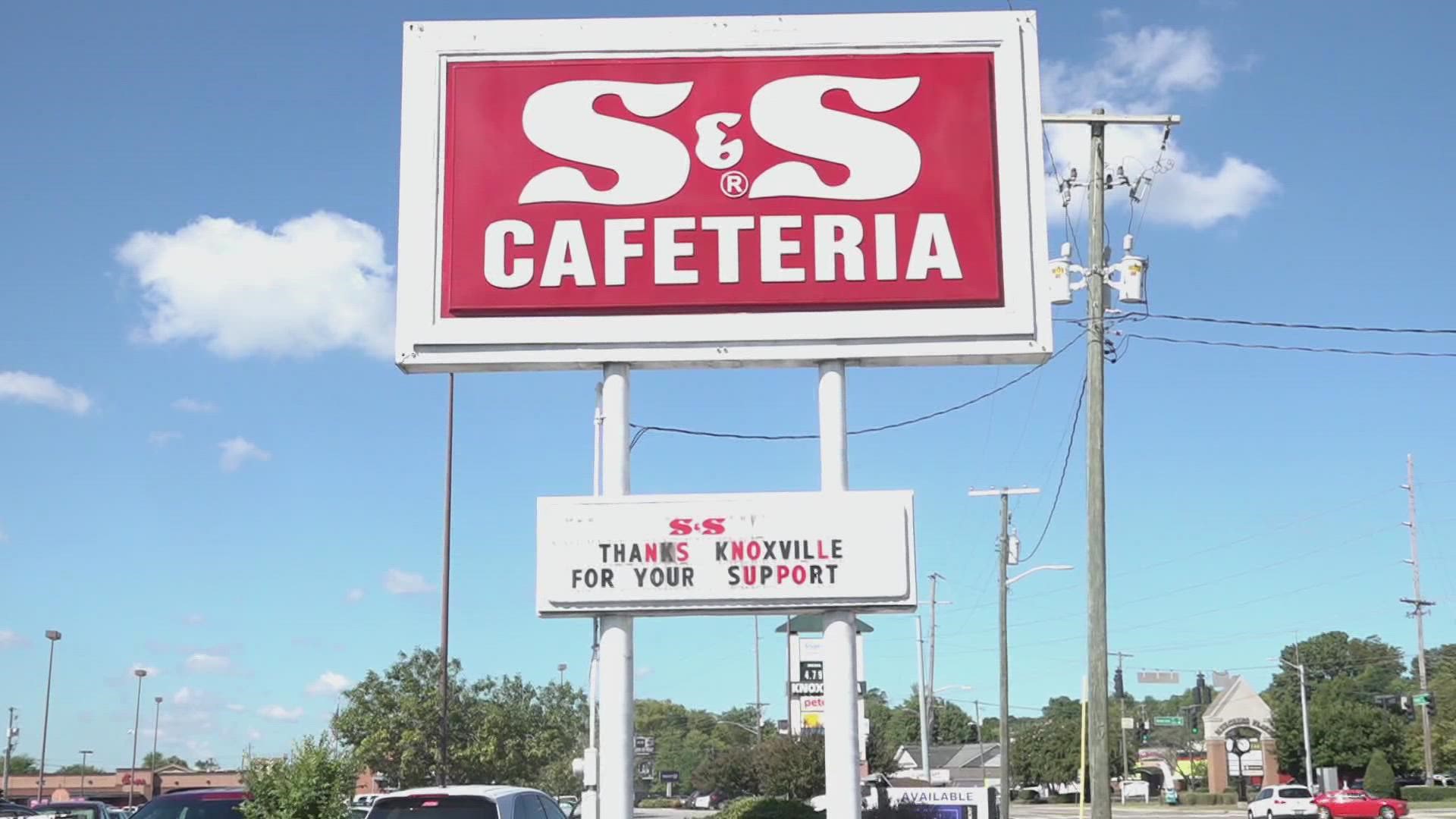 The S&S Cafeteria went out of business Wednesday, August 31. It's been serving up meals in Knoxville since 1975.