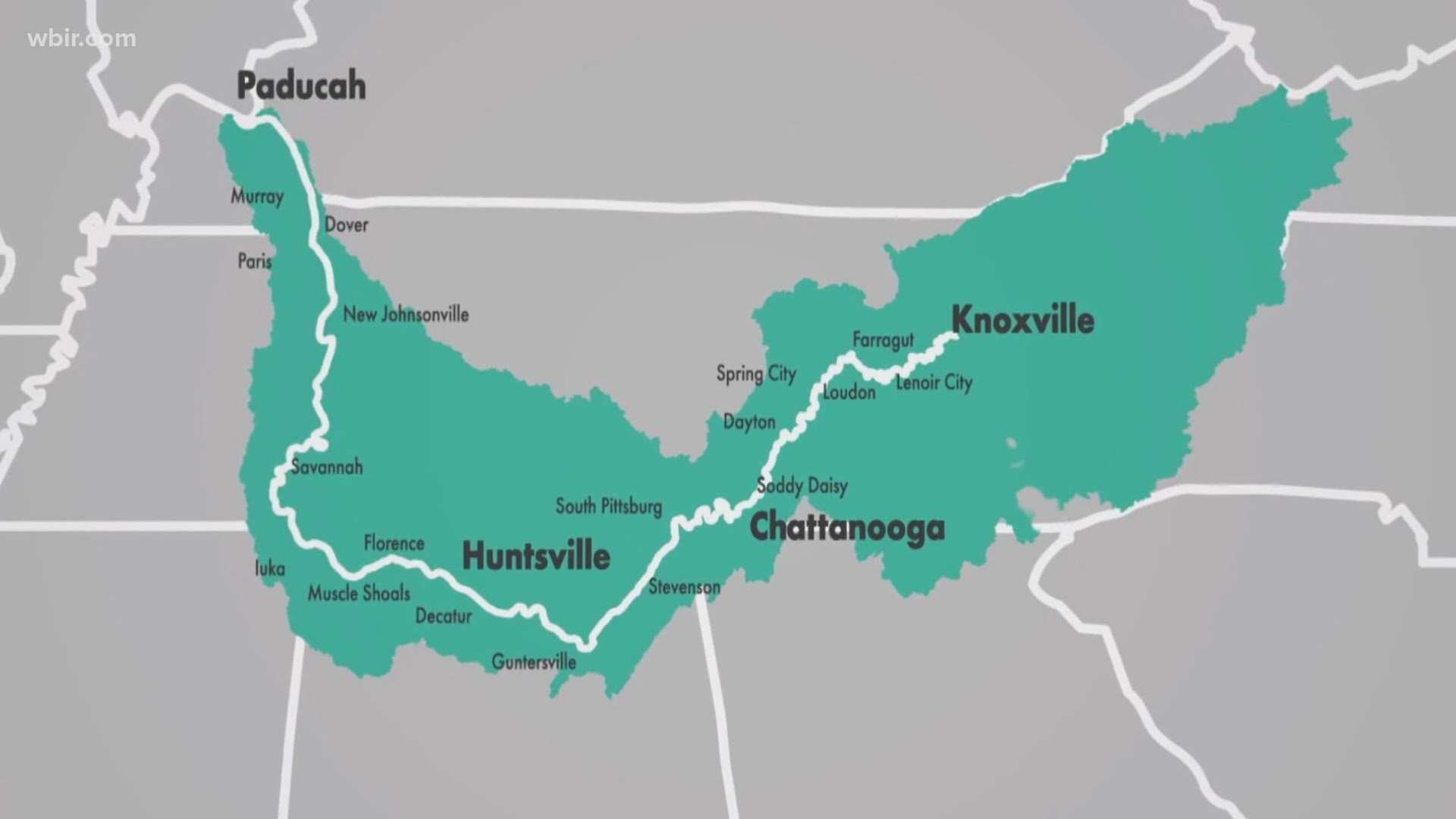 The TVA said it will commit $1.2 million over three years to create the 652-mile trail system.