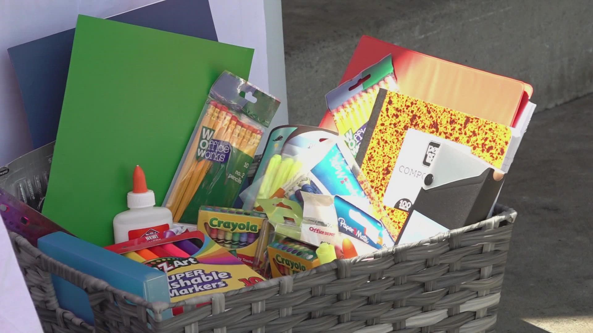 The people of Sevierville came together for a supply drive called "Stuff the Bus" to help students start their year.