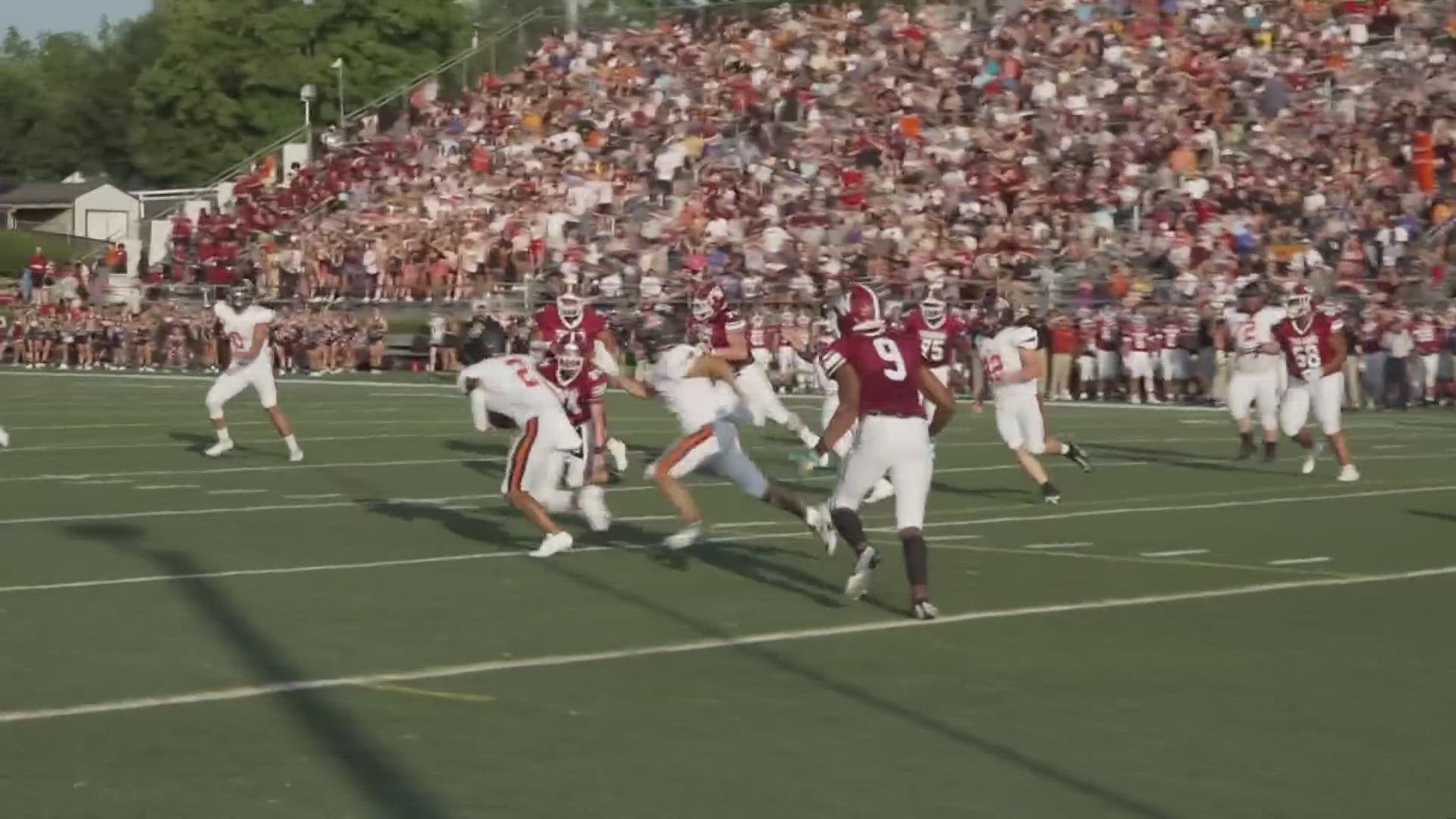 Morristown West claimed victory Friday night, during the first game of the 2023 high school football season.