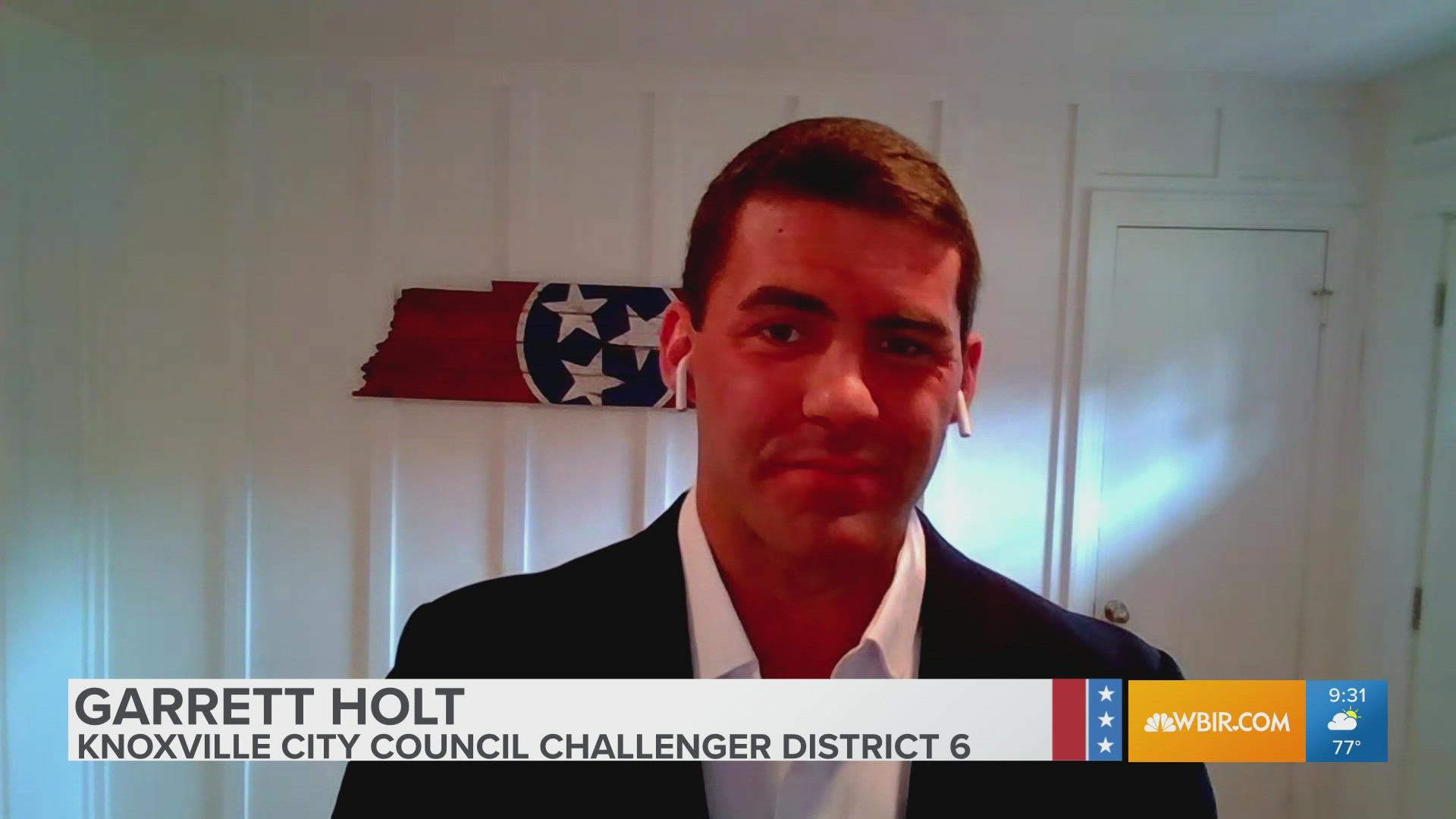 District 6 Knoxville City Council candidates Gwen McKenzie, Deidra Harper and Garrett Holt talk about their candidacies.