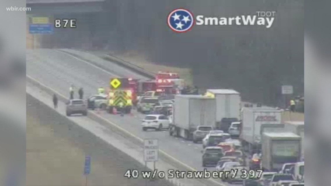 KPD: One person dead after crash closes lanes on I-40 West near ...