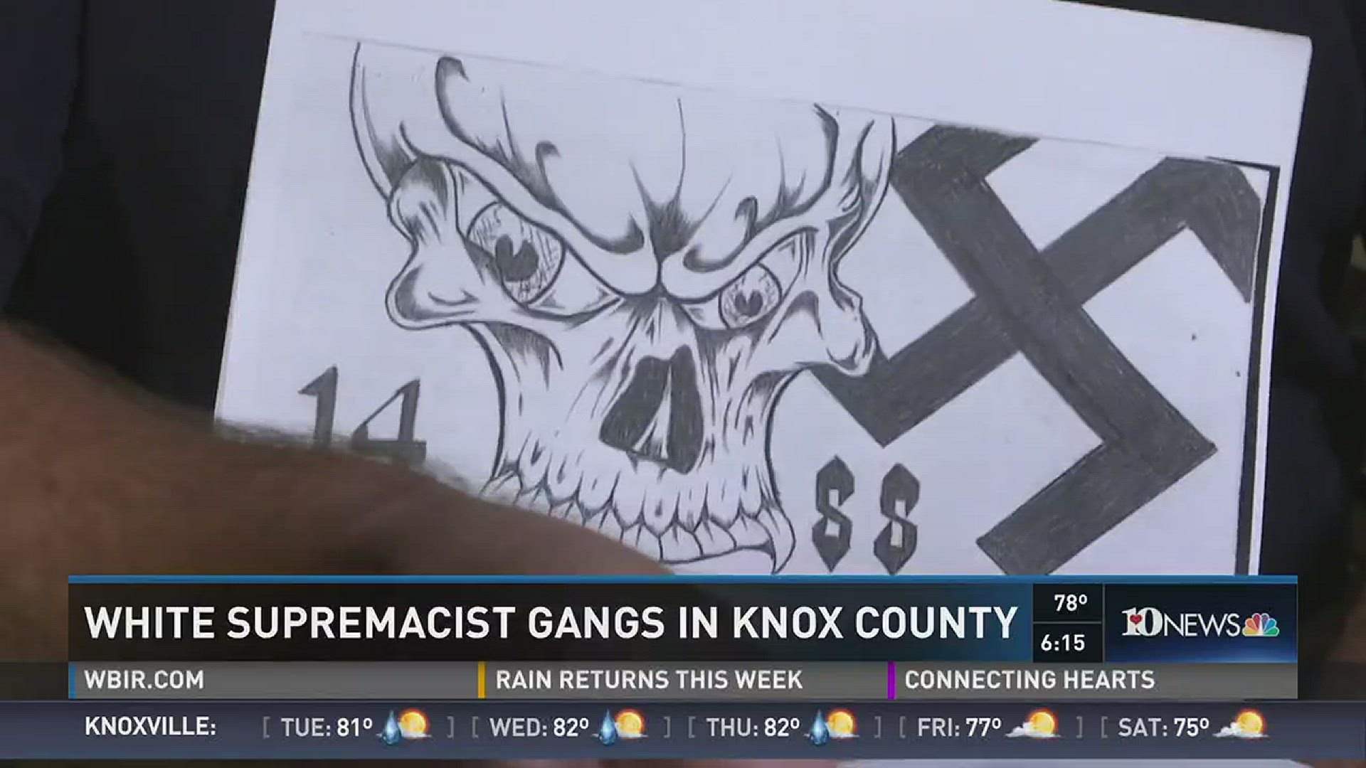 10News anchor Robin Wilhoit explains how Knox County's biggest gang is the Aryan Nation. (5/9/16)