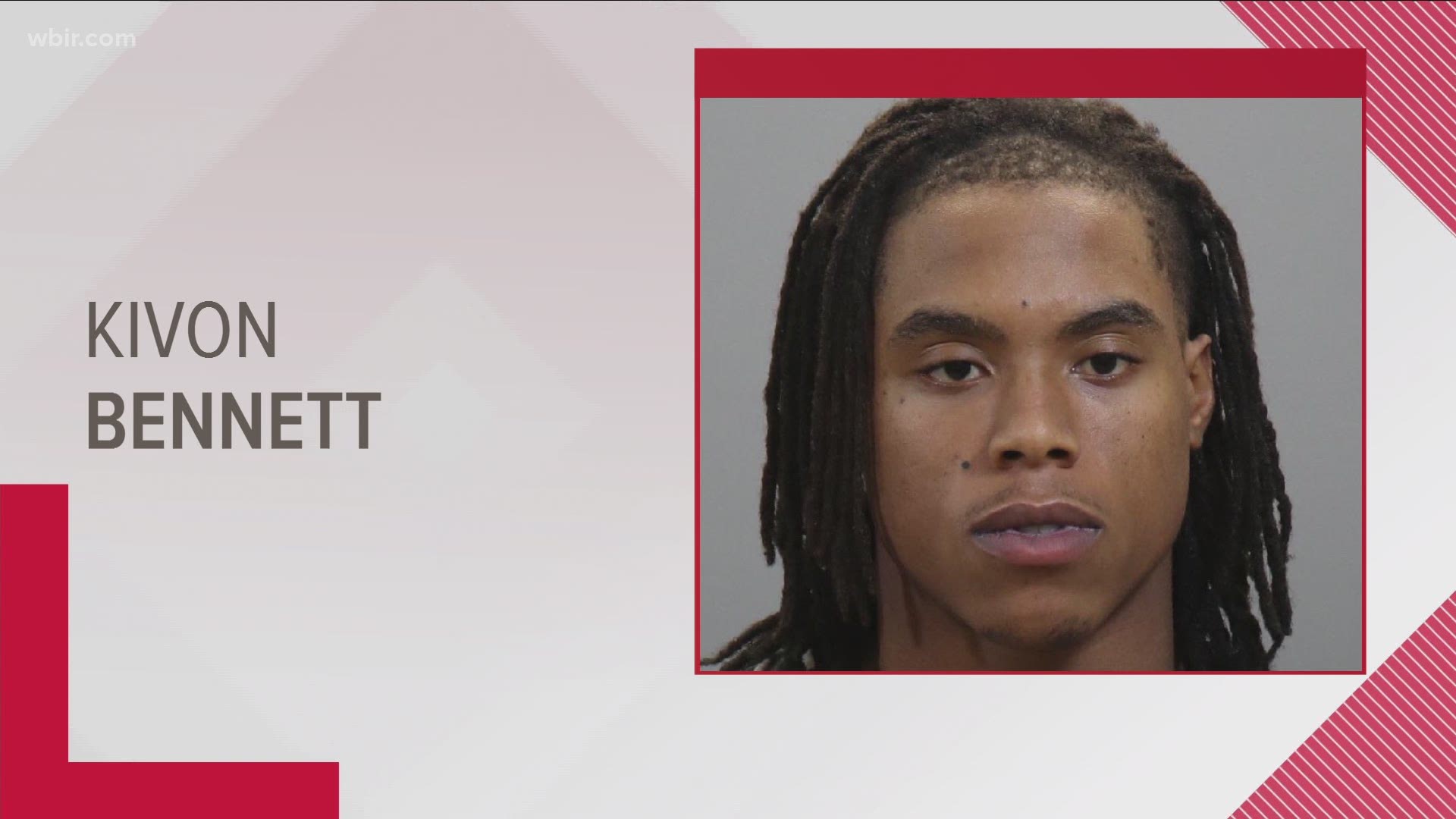 Warrants show UT police pulled over 20-year-old Kivon Bennett for speeding on Neyland Drive Tuesday morning, and police said they found marijuana and a gun.