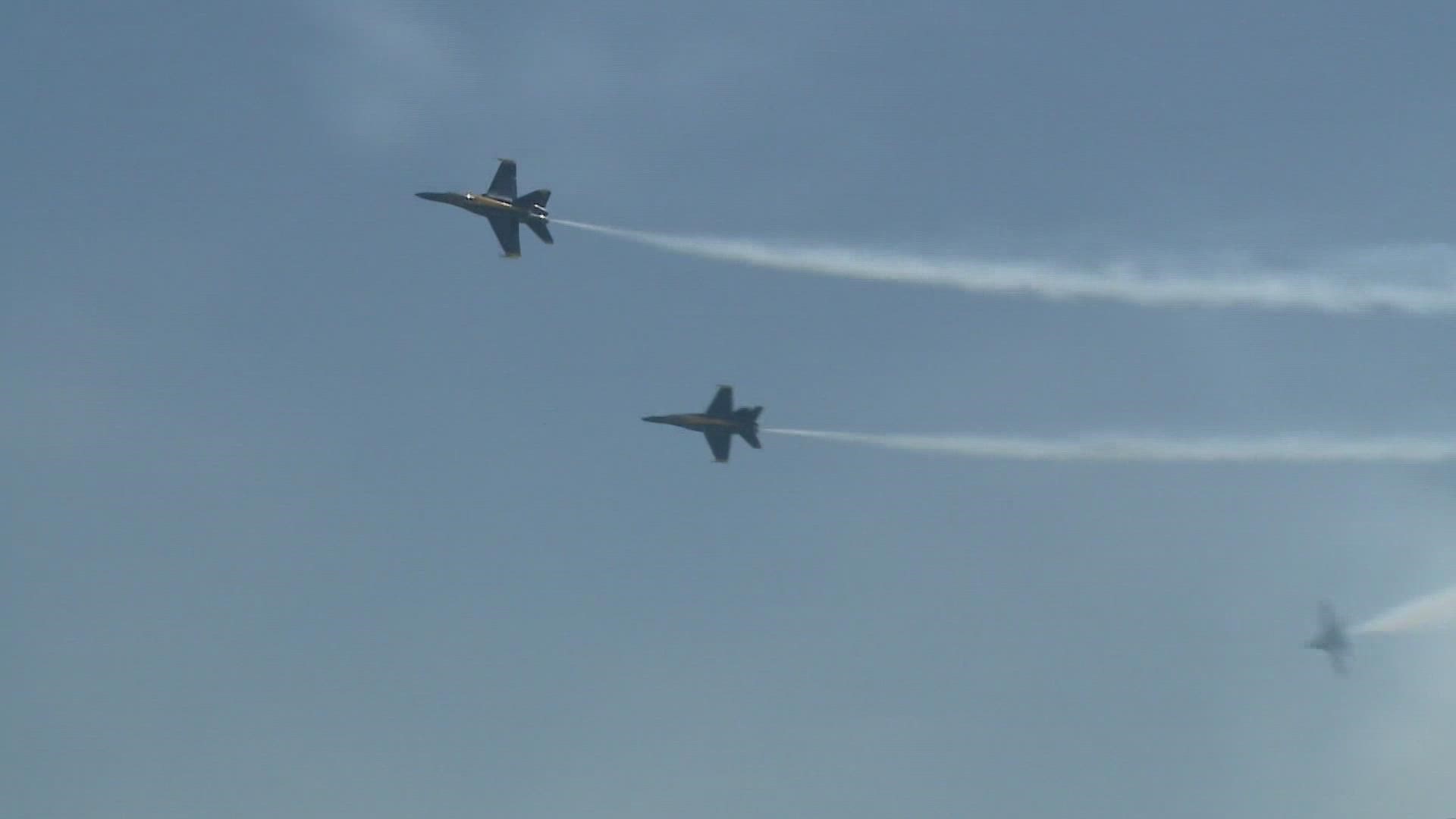 The air show gives people in East Tennessee a chance to see military airpower in action.