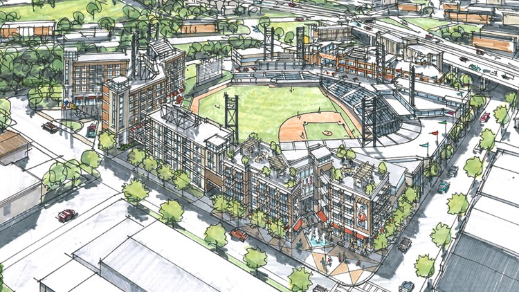 Triple play: New Knoxville baseball stadium could include retail