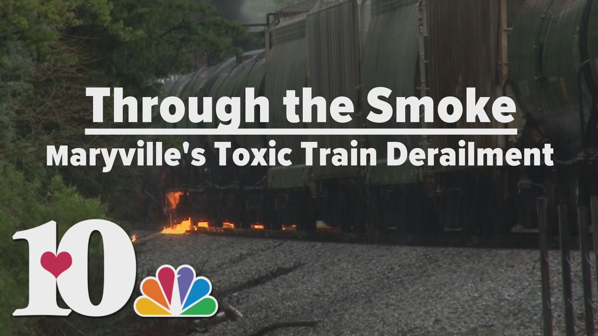 On July 2, 2015, a train car carrying over 20,000 gallons of a toxic chemical known as acrylonitrile derailed in Maryville. Thousands were evacuated.