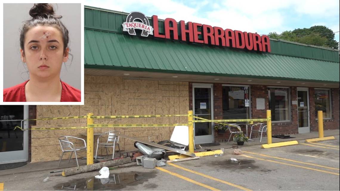 1 charged after car crashes into La Herradura restaurant Saturday – WBIR.com