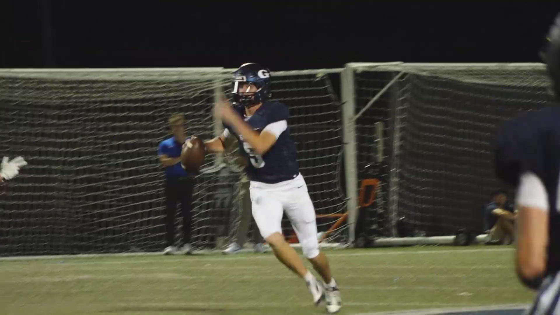 Here's the Play of the Week and Hit of the Week for the fourth week of high school football.