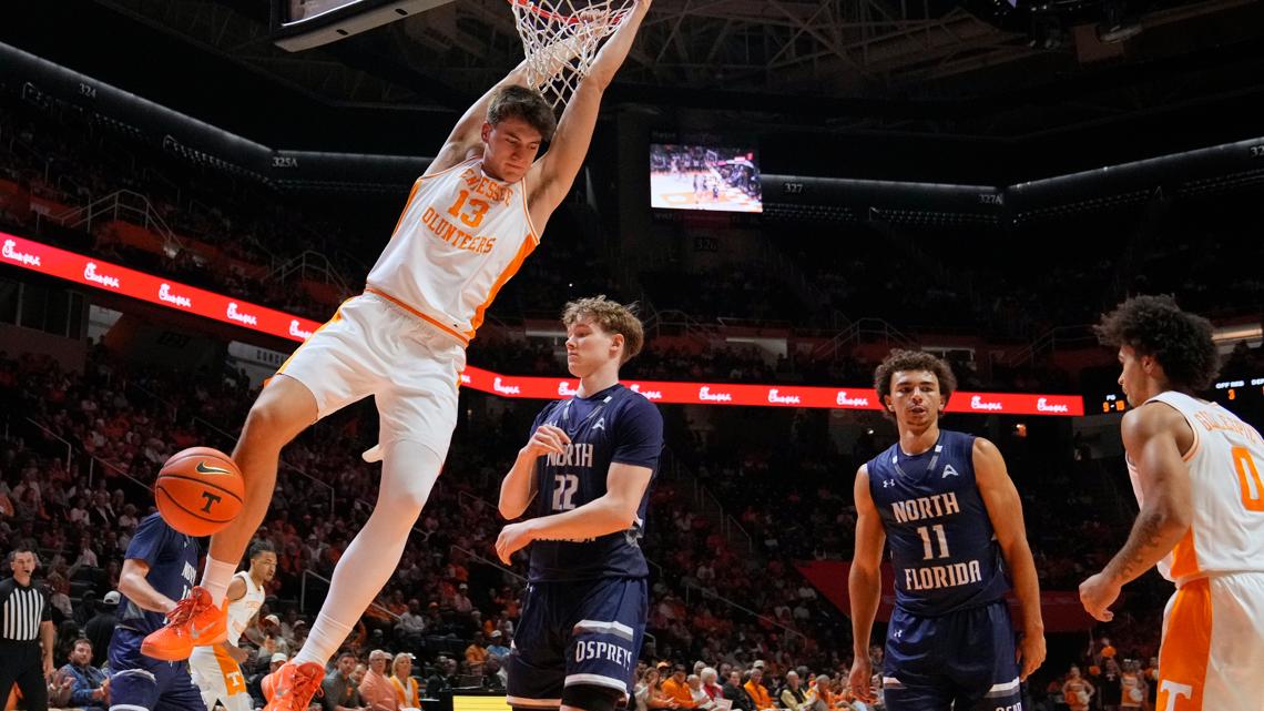 Tennessee big man ruled out for Oklahoma clash