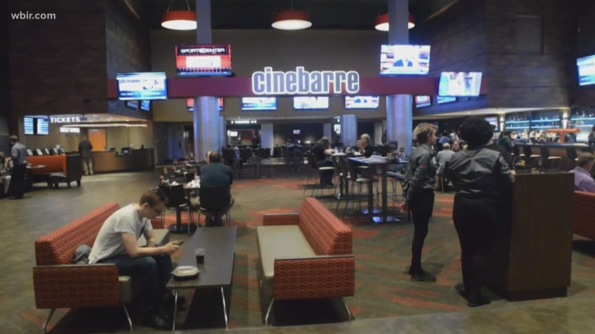 A new movie theater in Knoxville is aiming to attract people of all ages with a wide variety of activities.
