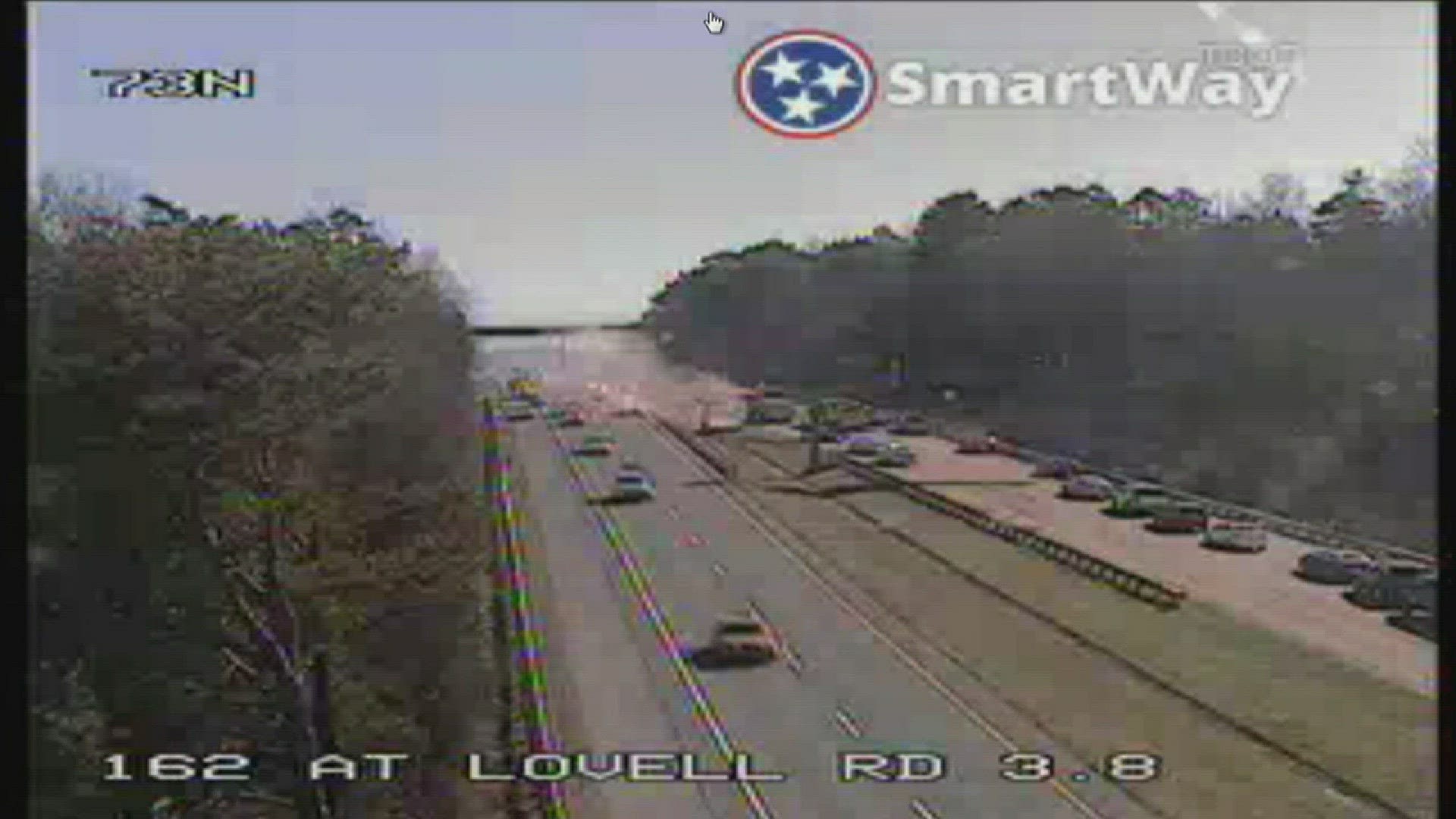 Pellissippi Parkway at Lovell Road has been closed following a multi-vehicle crash on the southbound side.