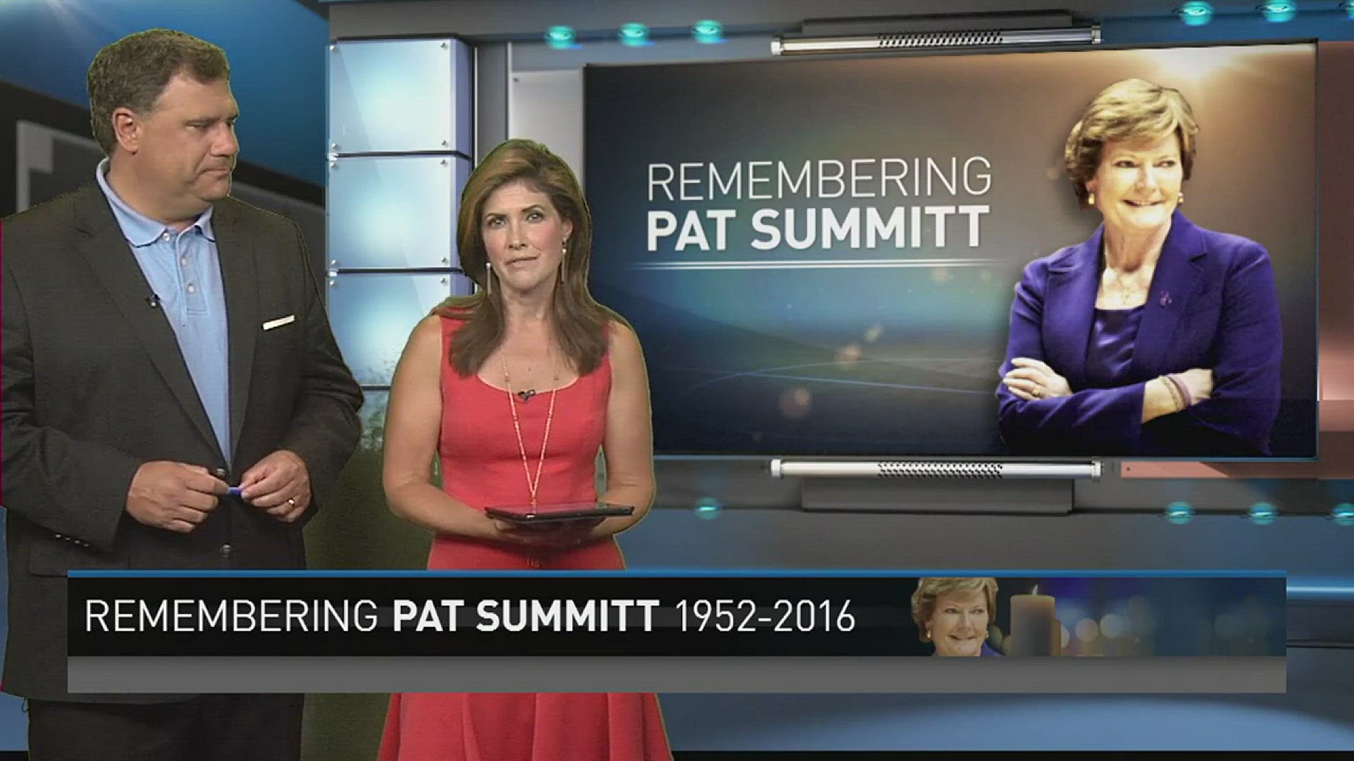 June 28, 2017: Hearts at the Women's Basketball Hall of Fame are heavy on the anniversary of Pat Summitt's death, but they held no special ceremonies to mark the occasion.  They say that's how Pat would have wanted it.