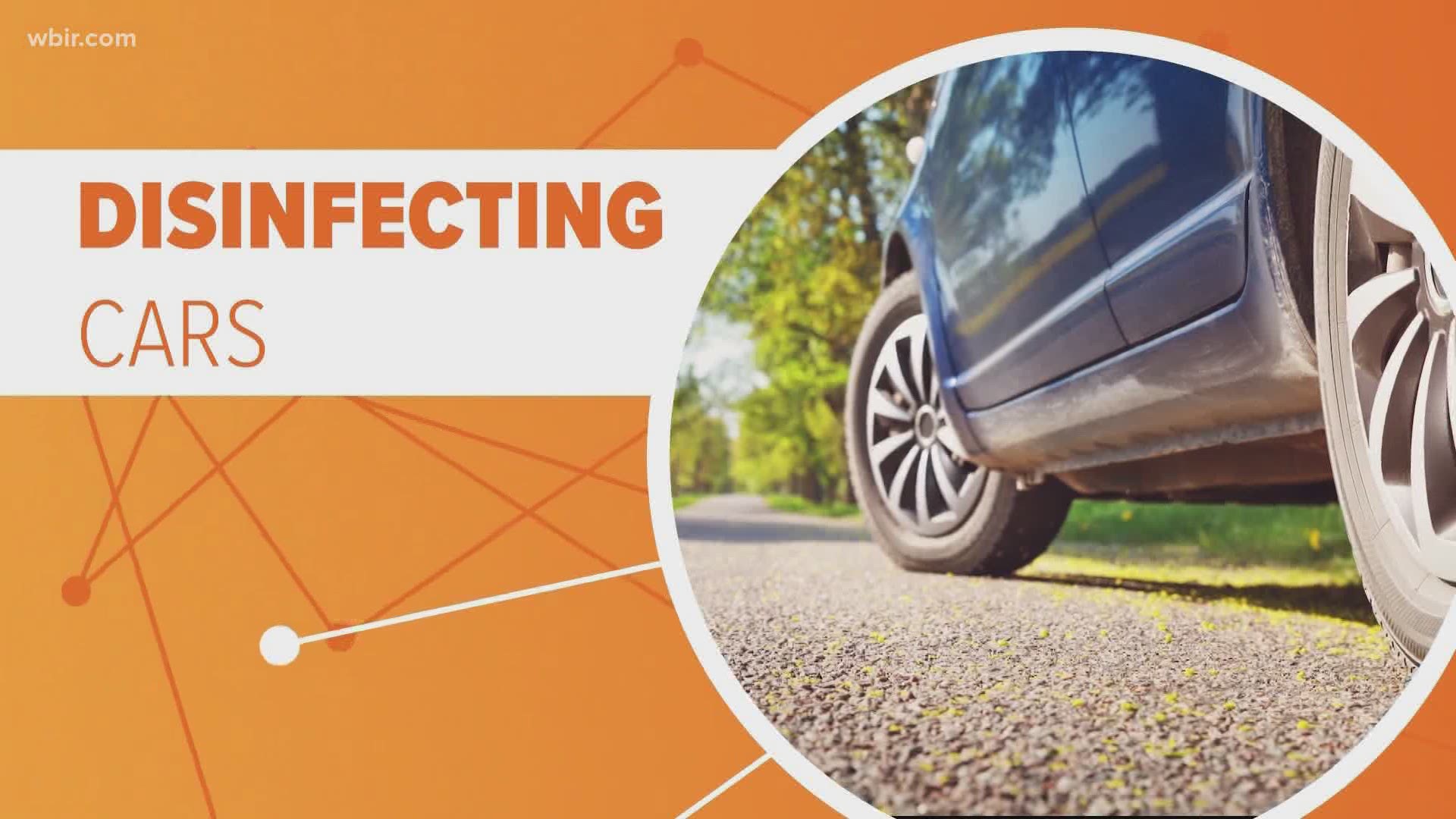 What if your car already had features to make it easier to disinfect and clean?