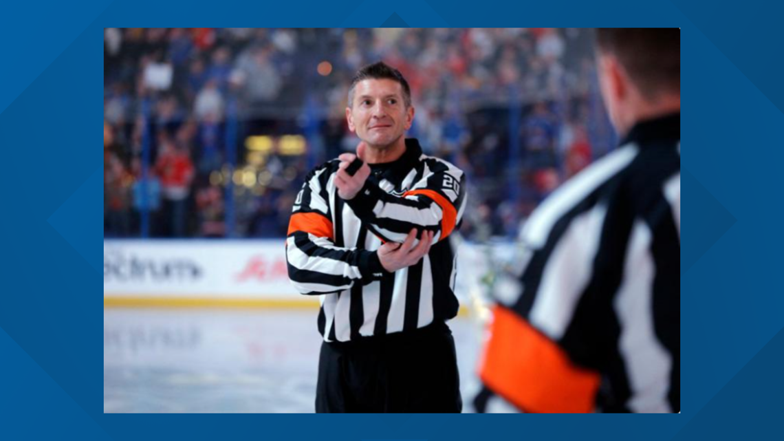 Hot mic catches NHL official dropping an F-bomb. - HockeyFeed