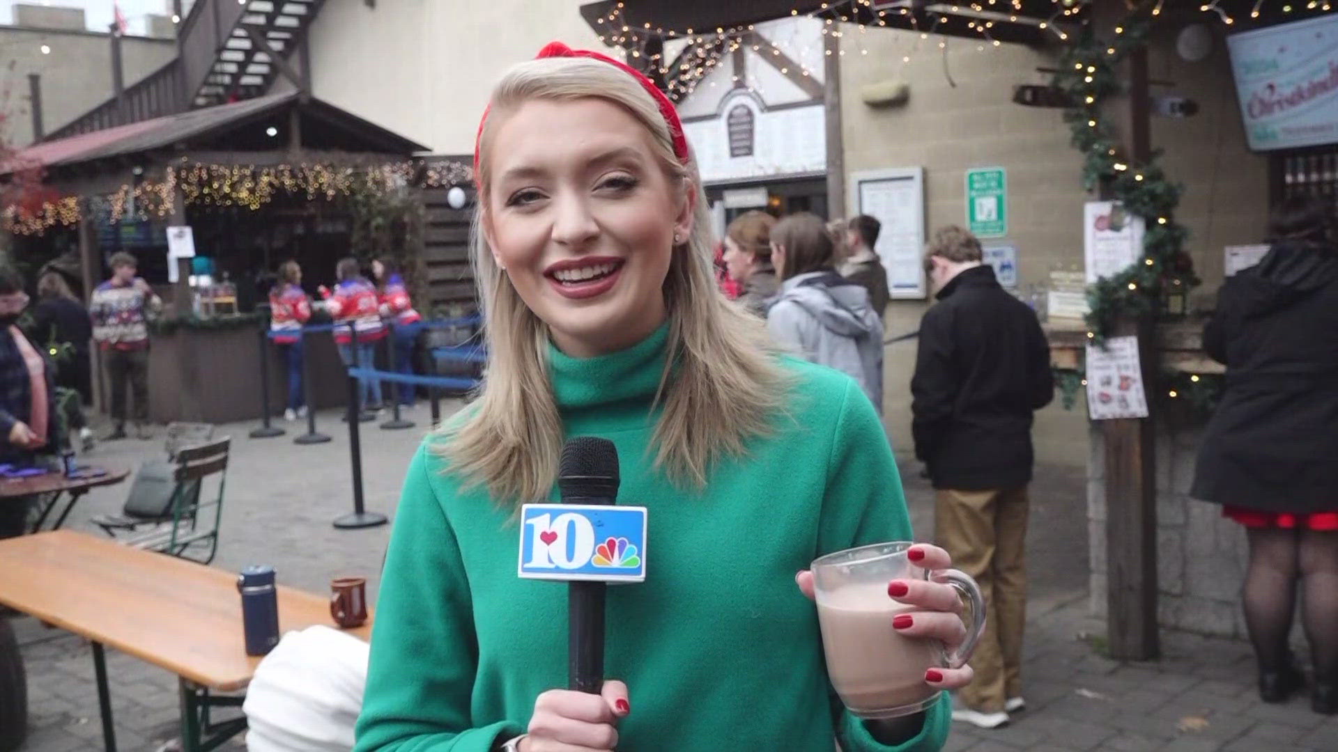 The North Knoxville bar offers people a courtyard area, with igloos for people to sit in.