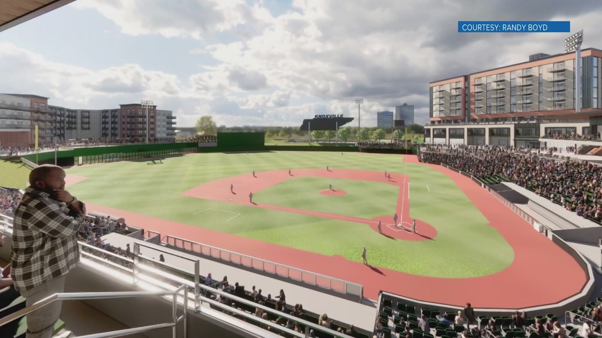 The stadium is expected to seat around 7,000 fans. It's also expected to host baseball, soccer and other events.